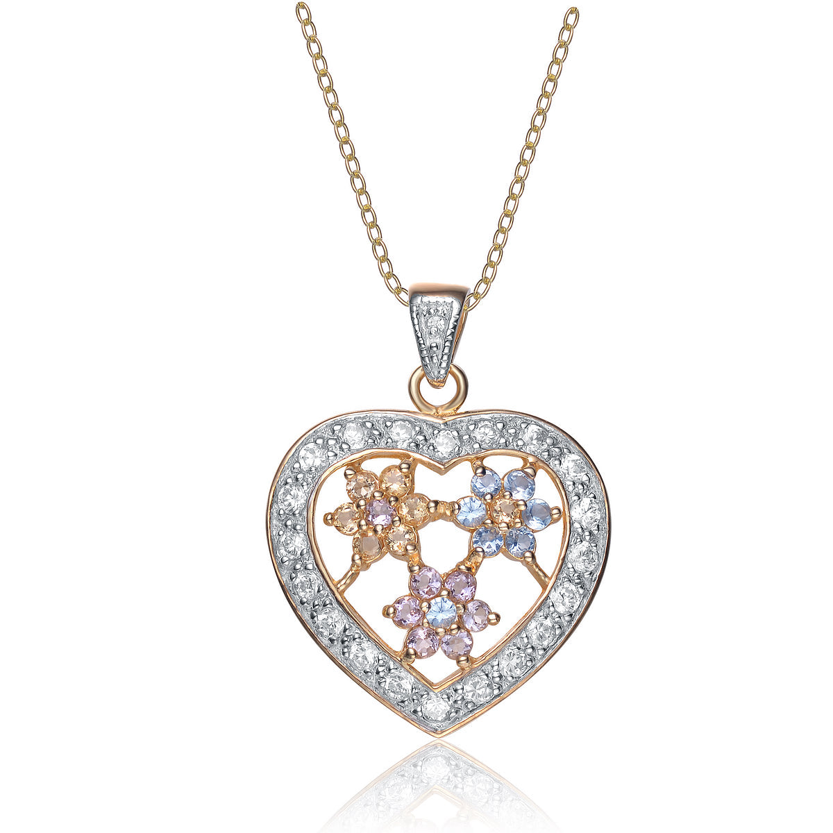 Simone Statement Heart Necklace