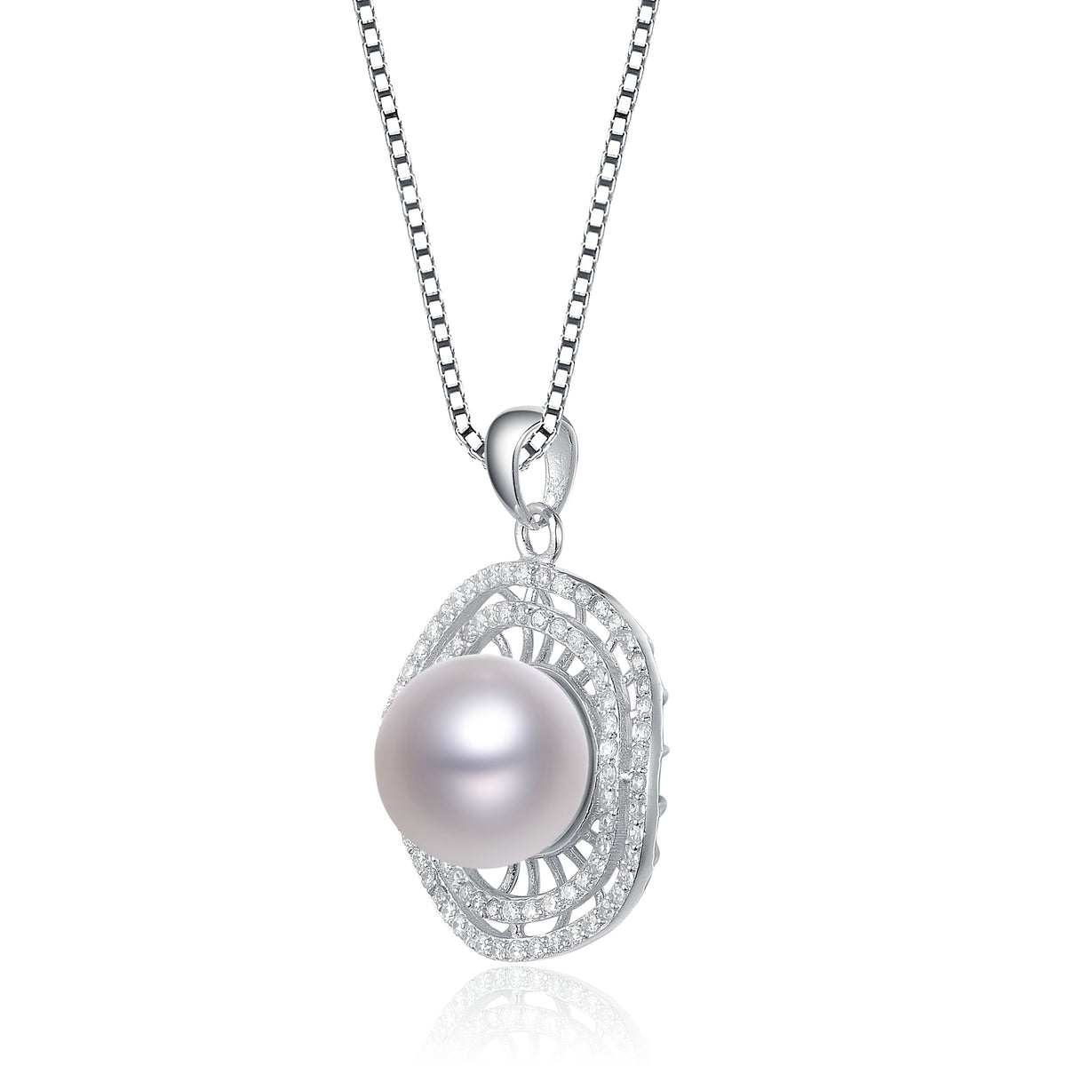 Margot Round Pearl Pendant