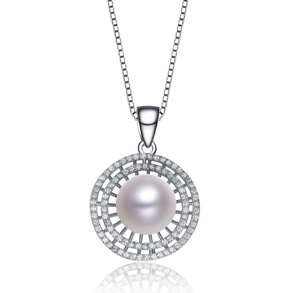 Margot Round Pearl Pendant