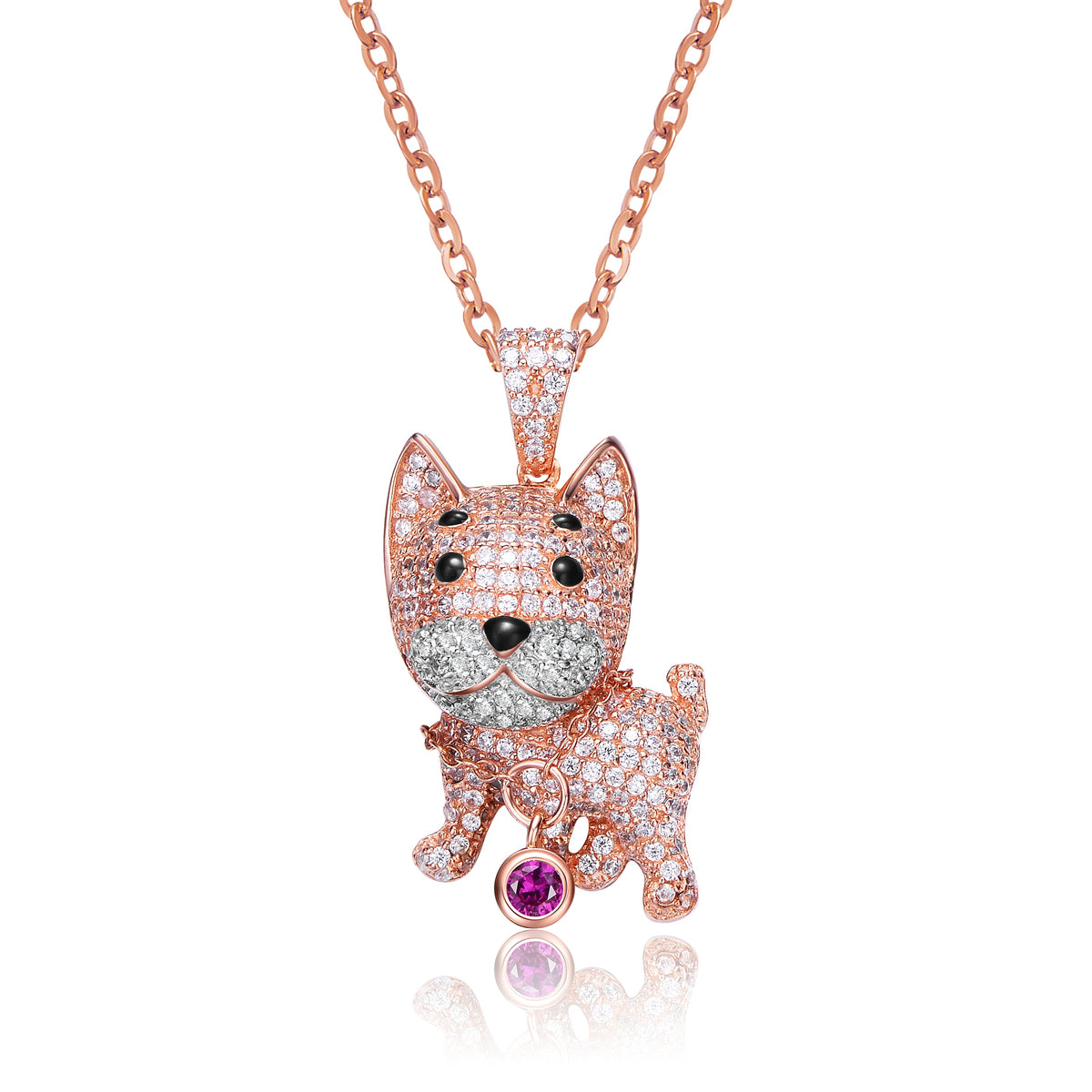 Colette Cat Classic Pendant Necklace