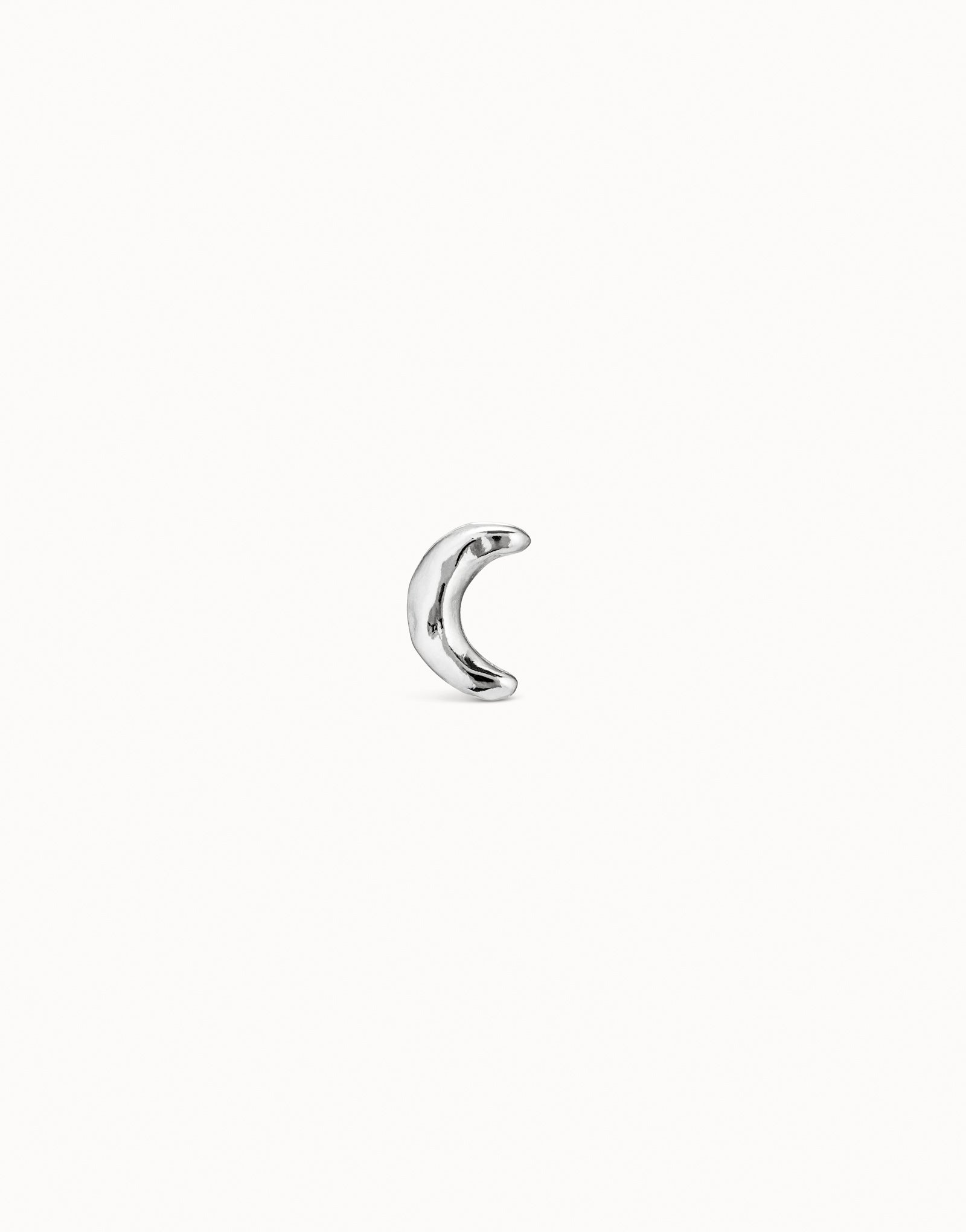 Moon Single Stud Earring