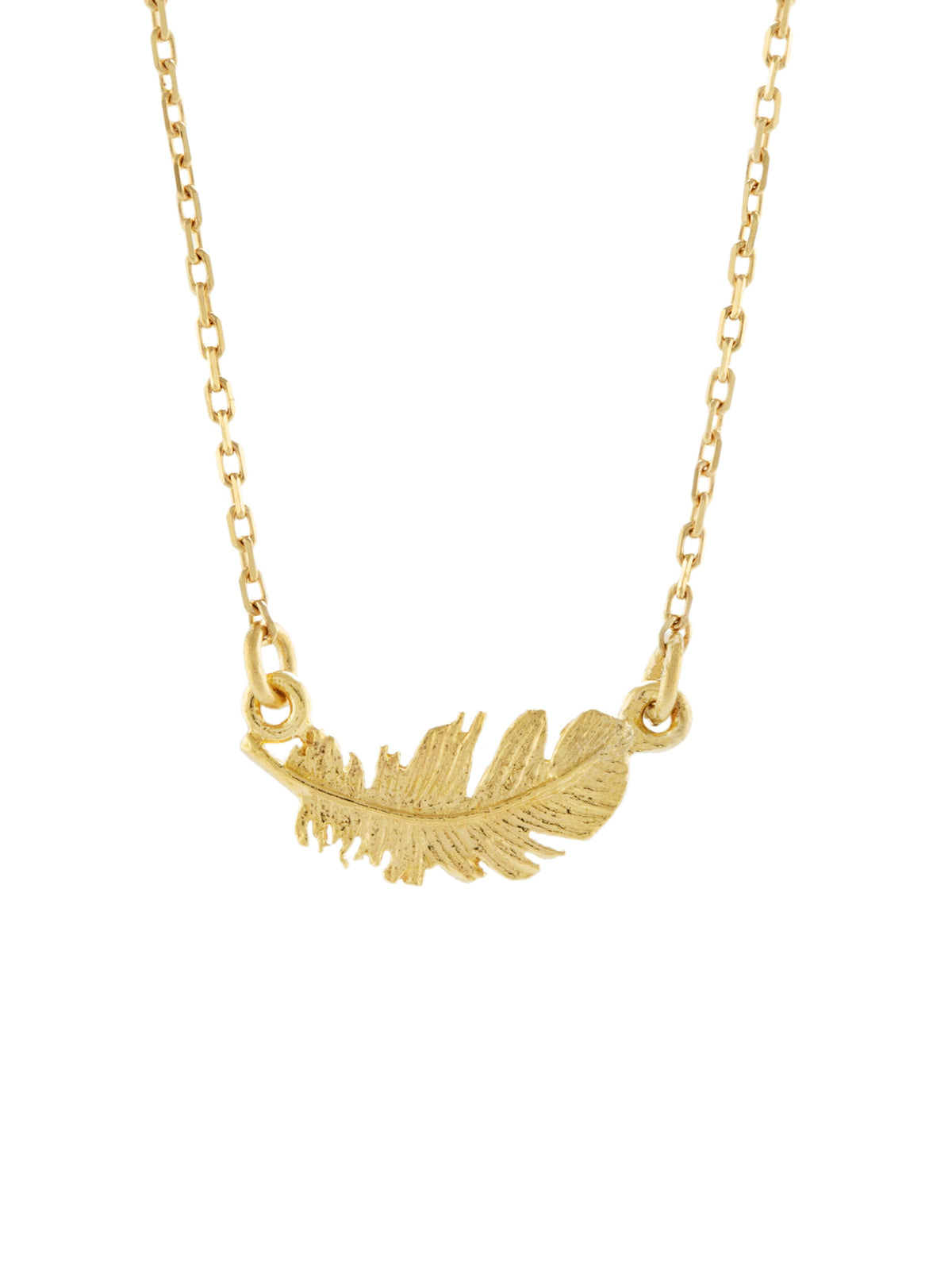 In-Line Plume Necklace