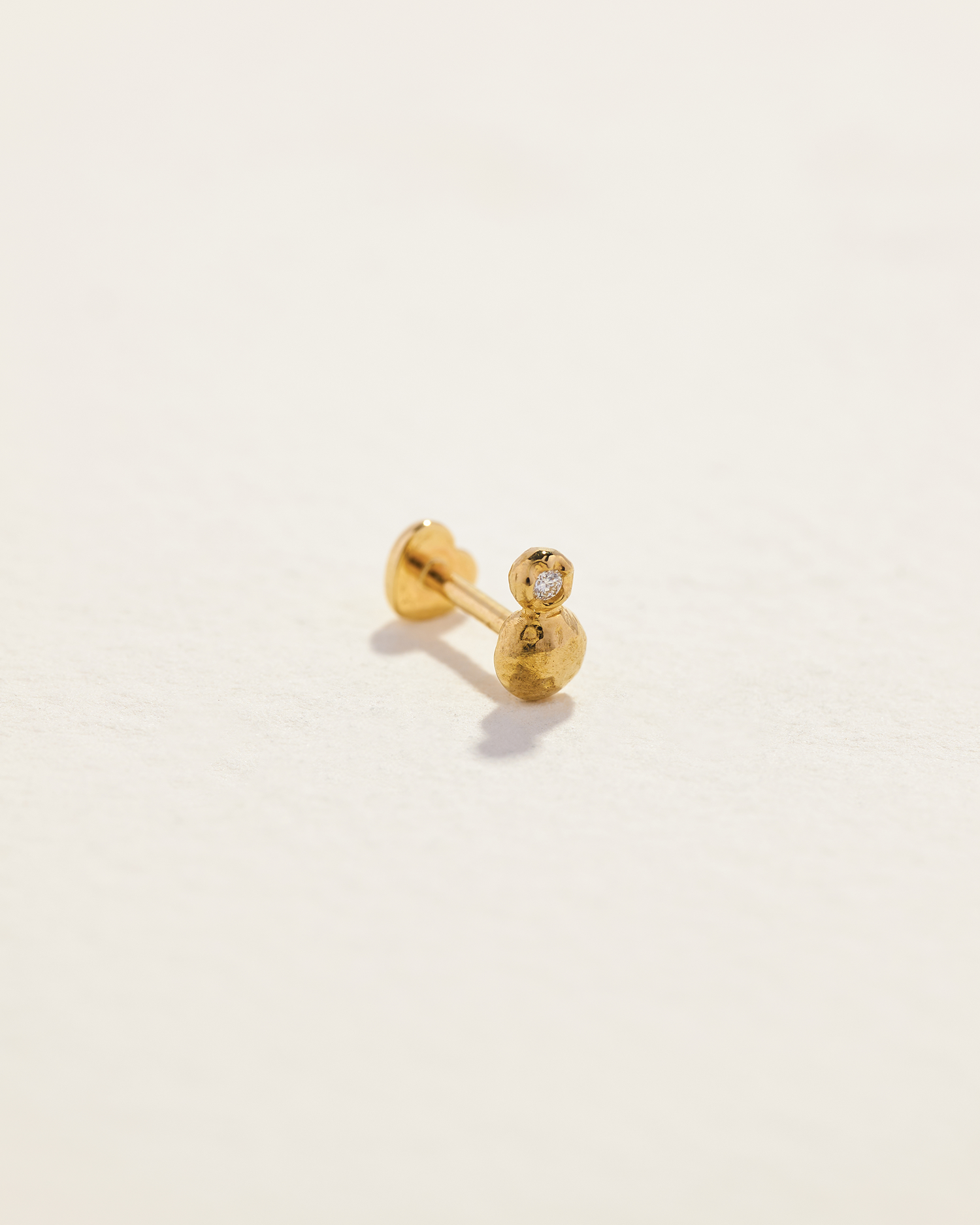 4mm Molten Double Dot Stud