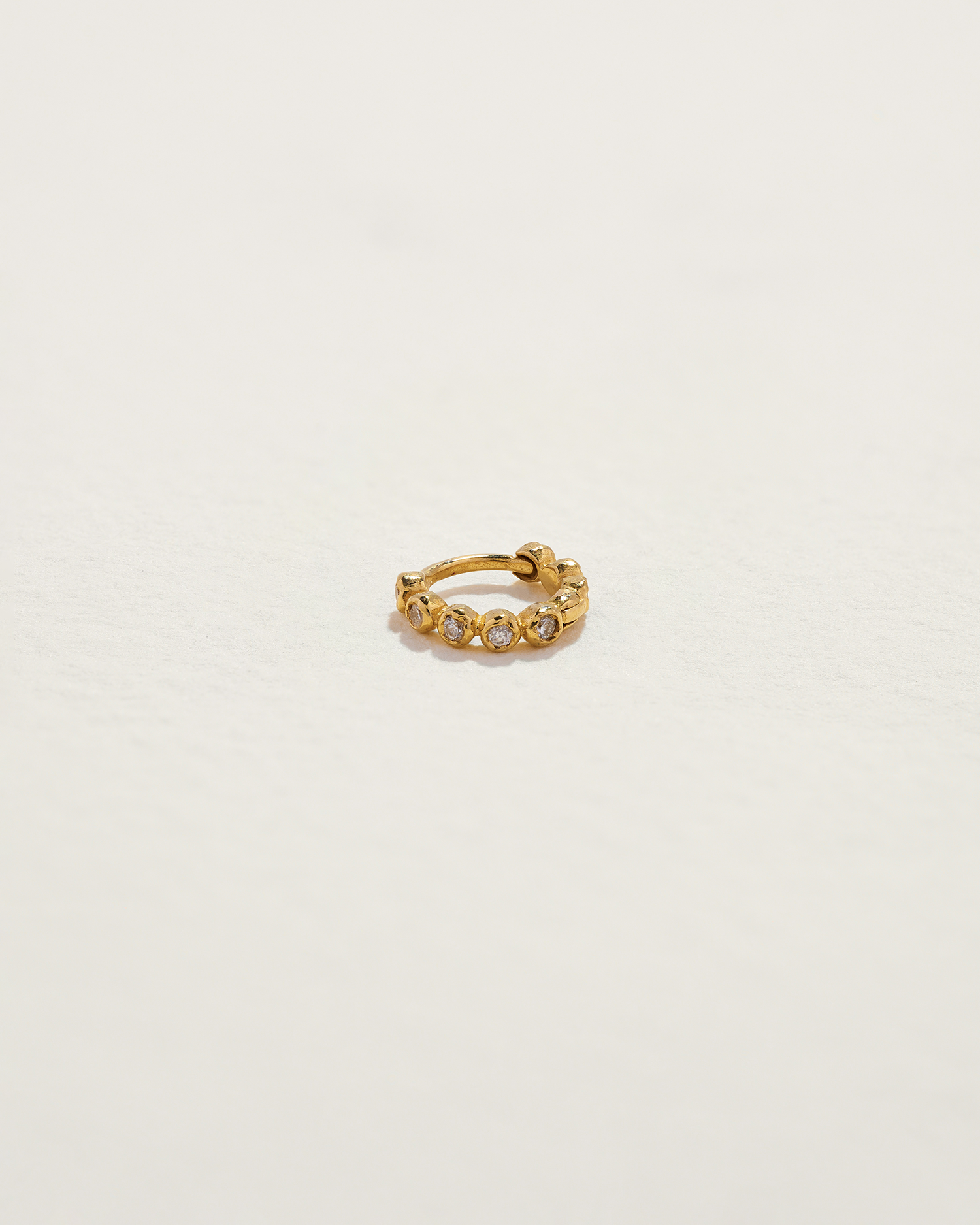 6mm Molten Eternity Huggie