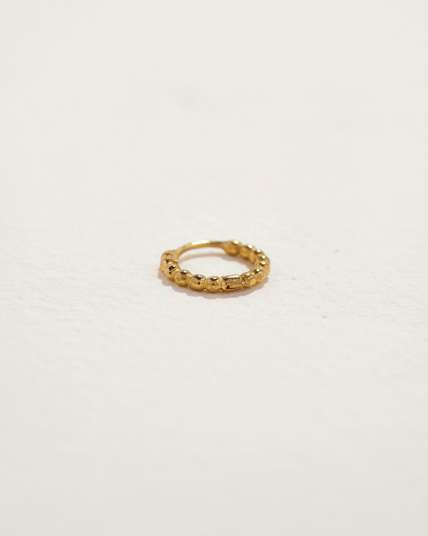 8mm Molten Eternity Huggie