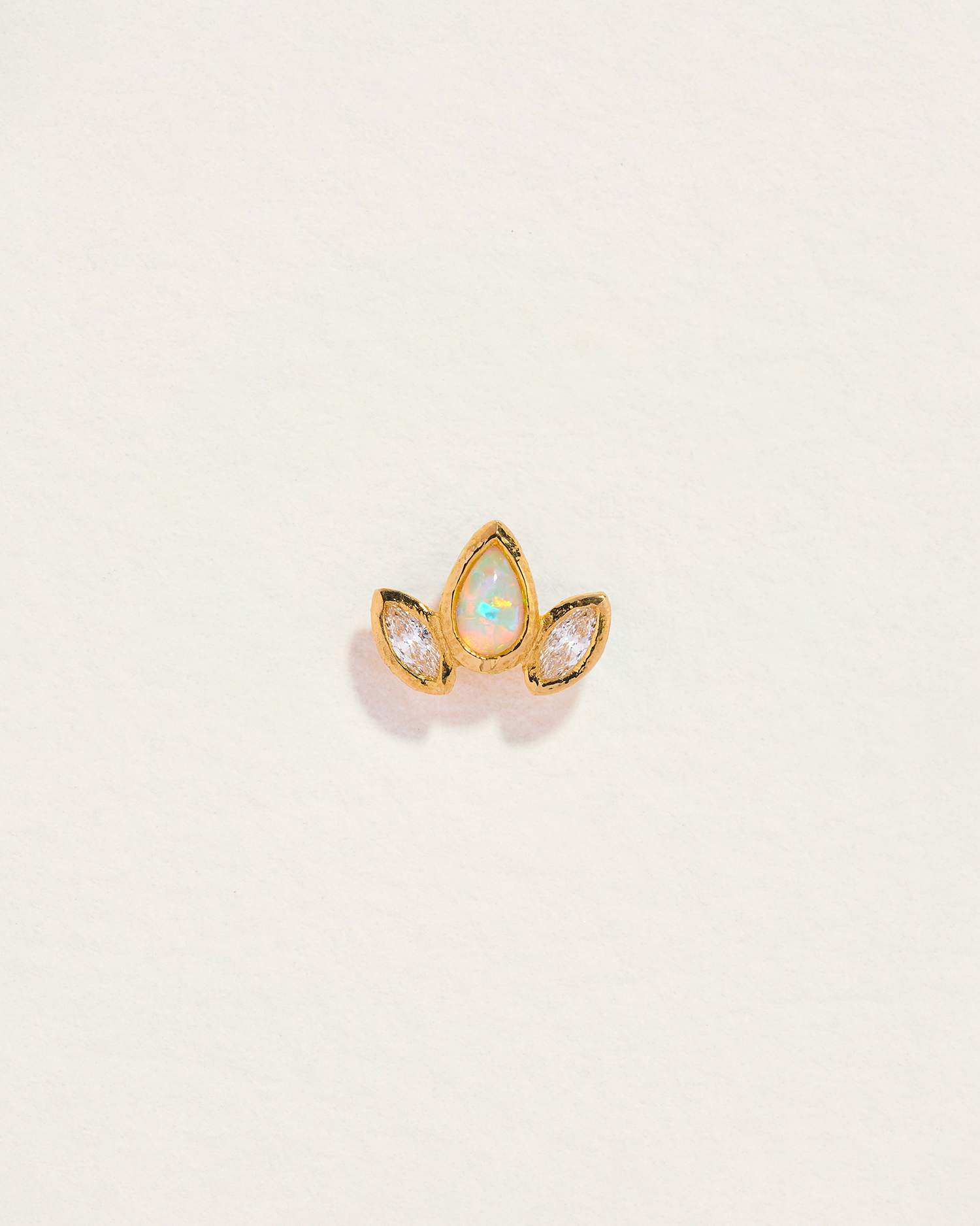 Marquise Pear Stud