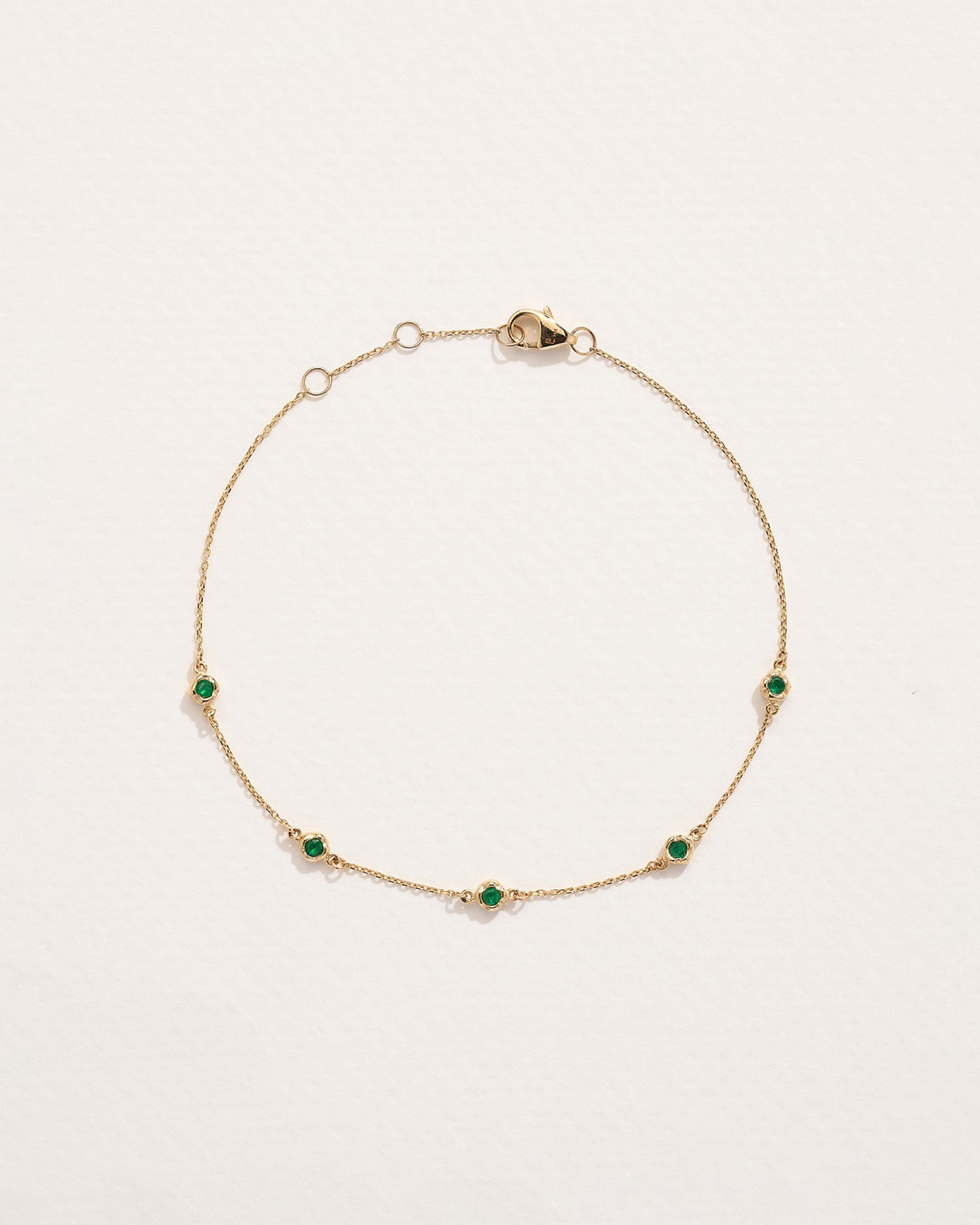 Emerald Station Bracelet
