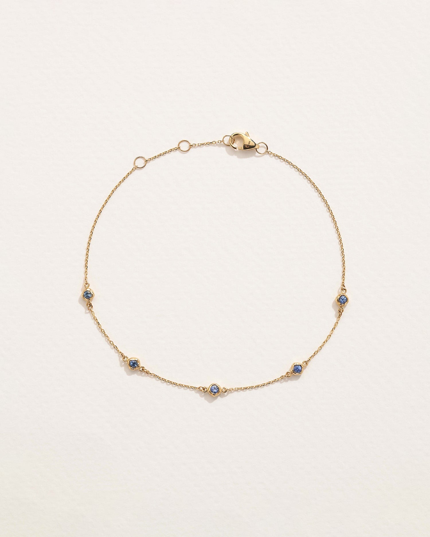 Sapphire Station Bracelet
