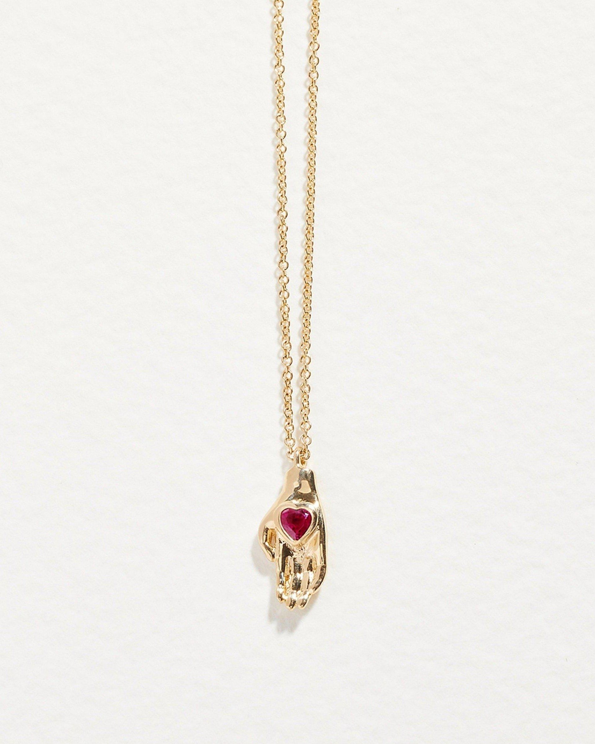 Heart in Hand Pendant