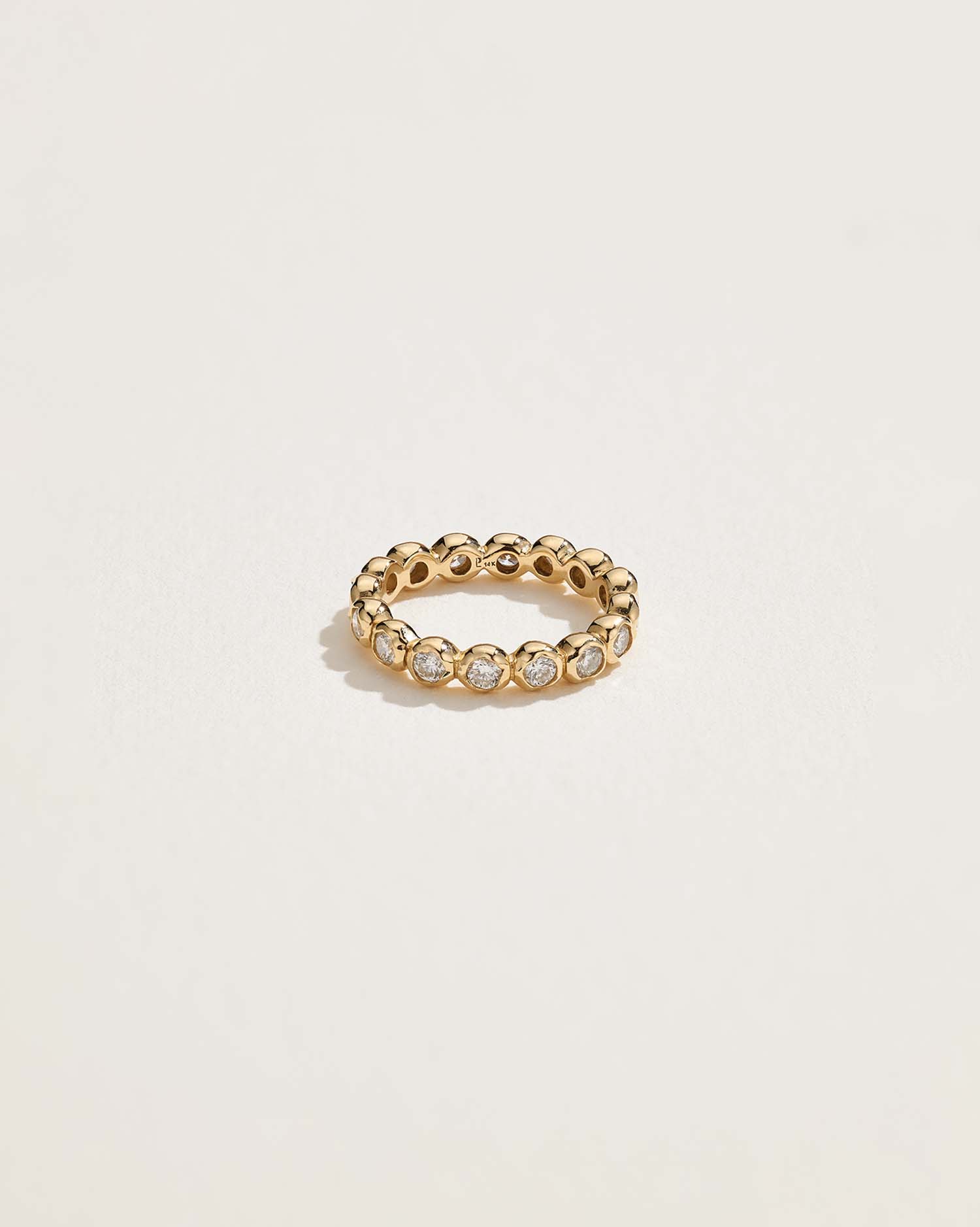 Pinky Molten Eternity Band