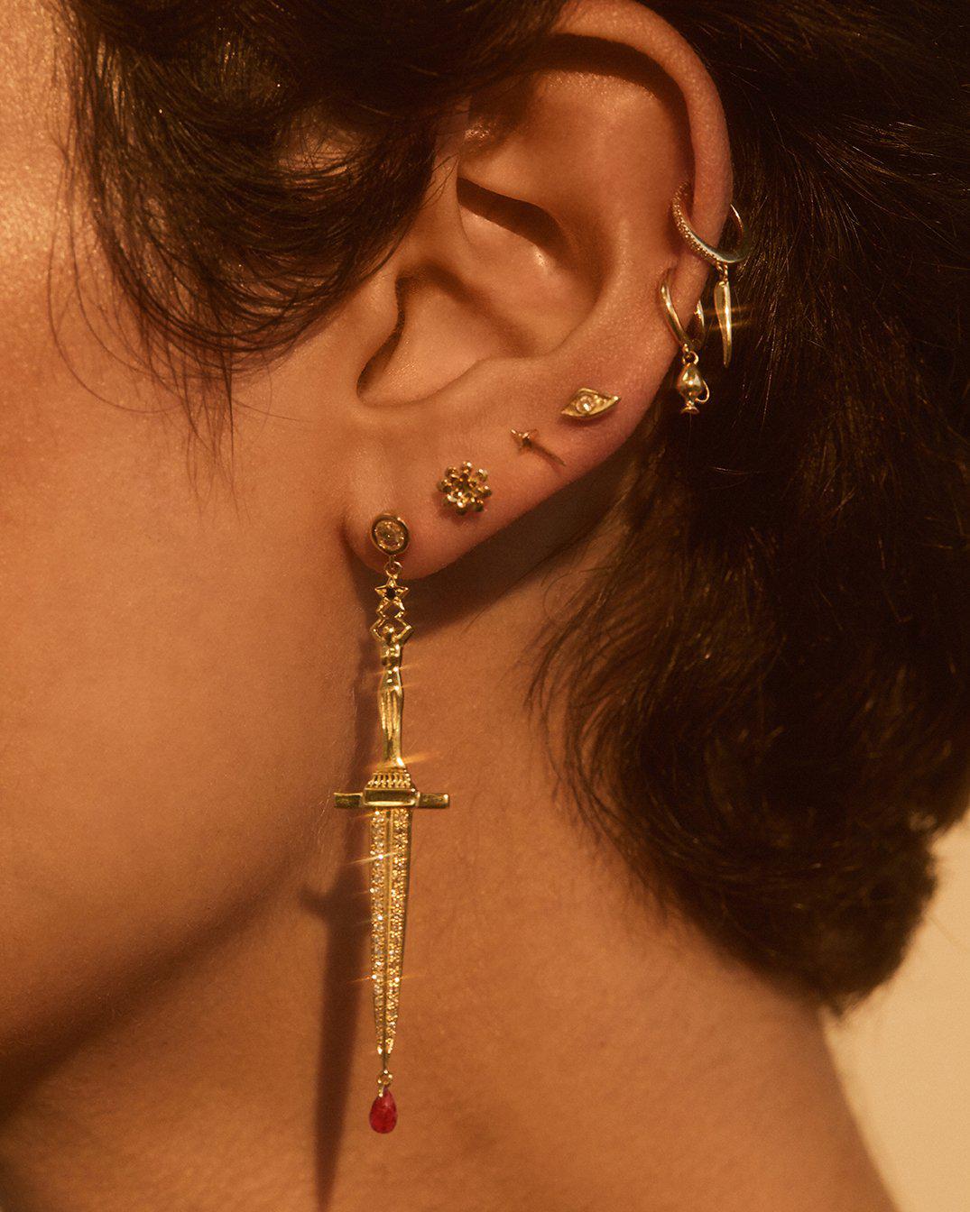 Dagger Earrings