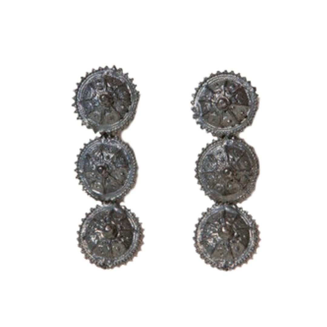 aurora-three-in-one-earrings-in-oxidised-silver
