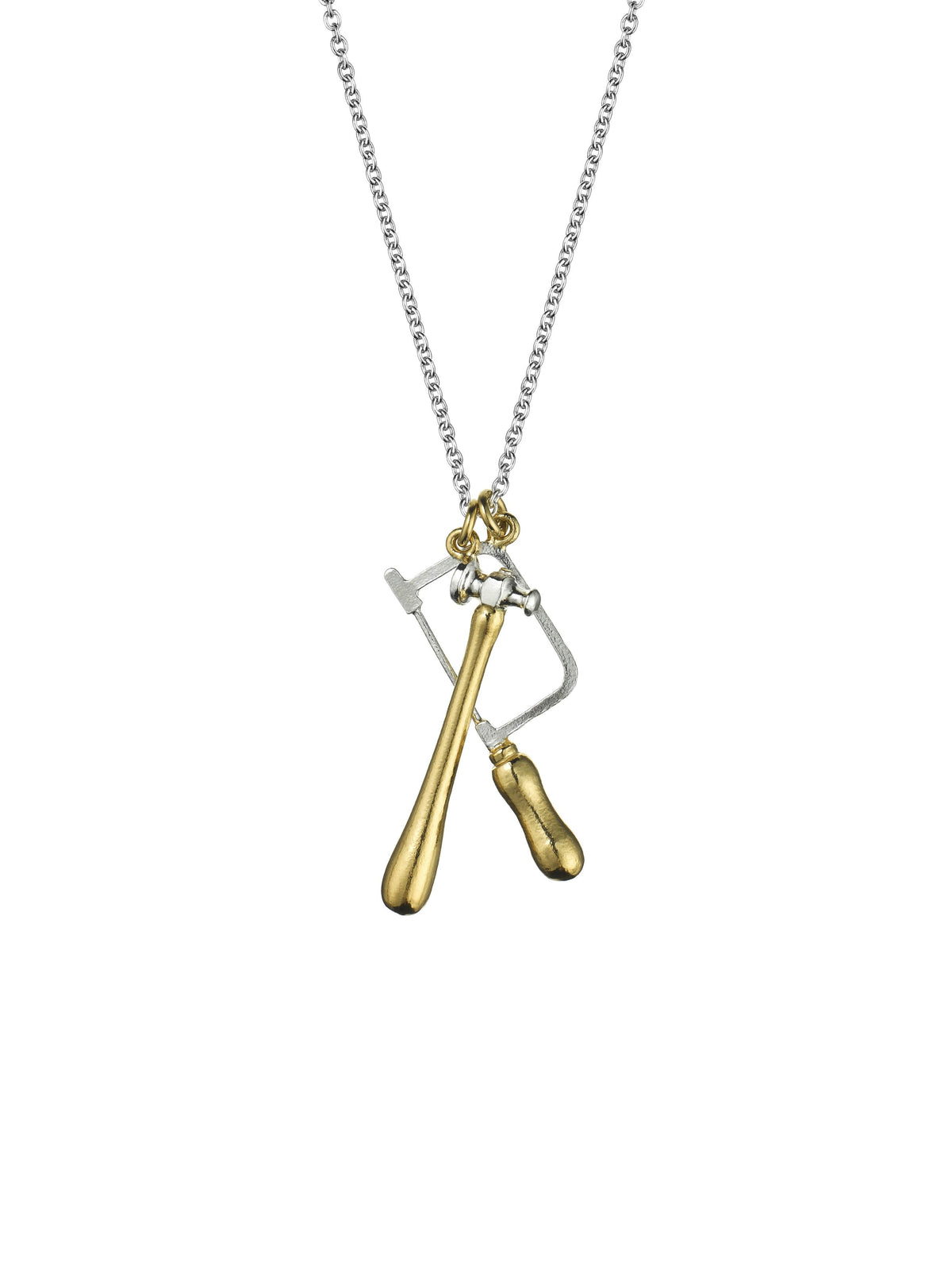 Jewellers Saw and Hammer Necklace
