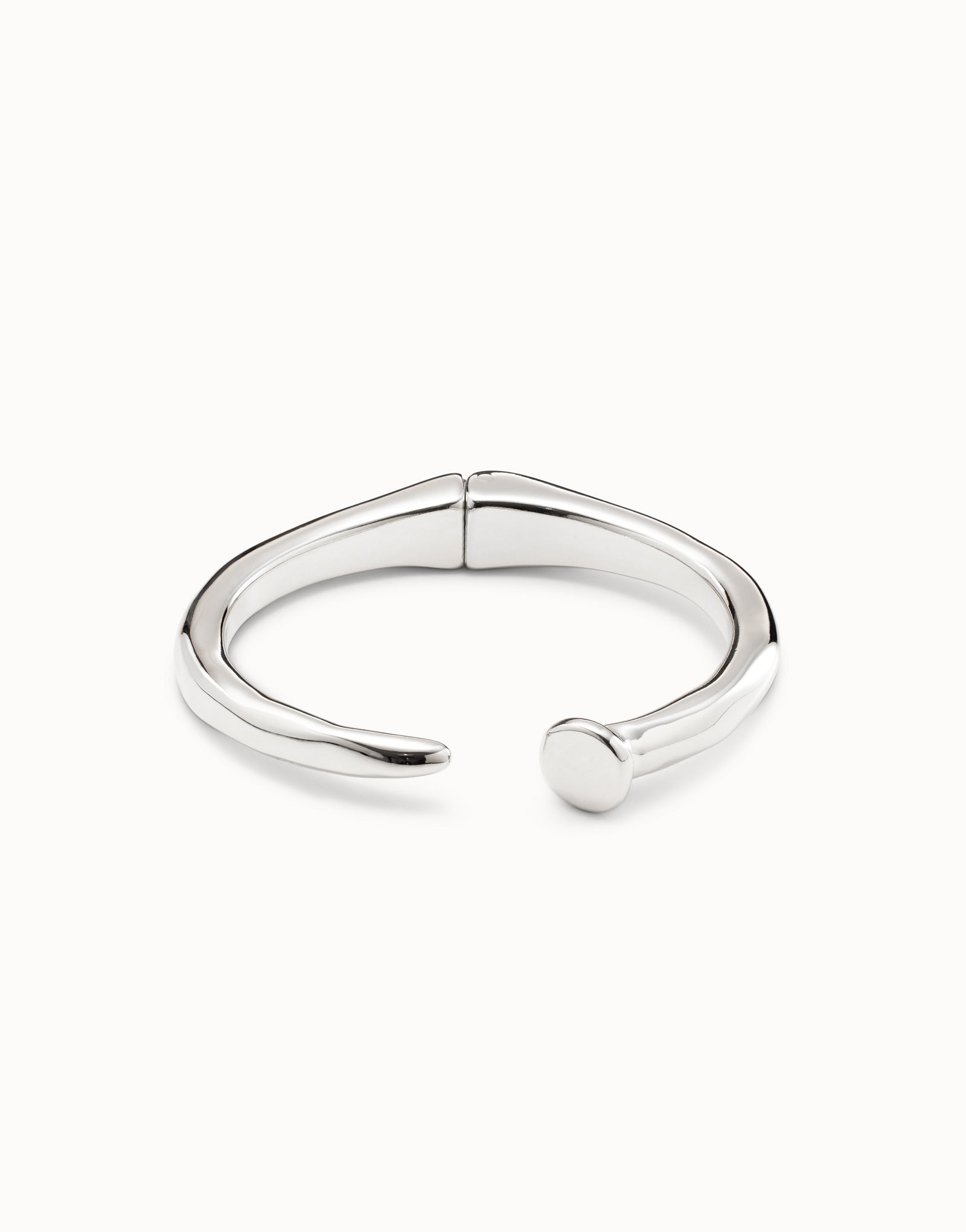 Nail shaped bangle bracelet