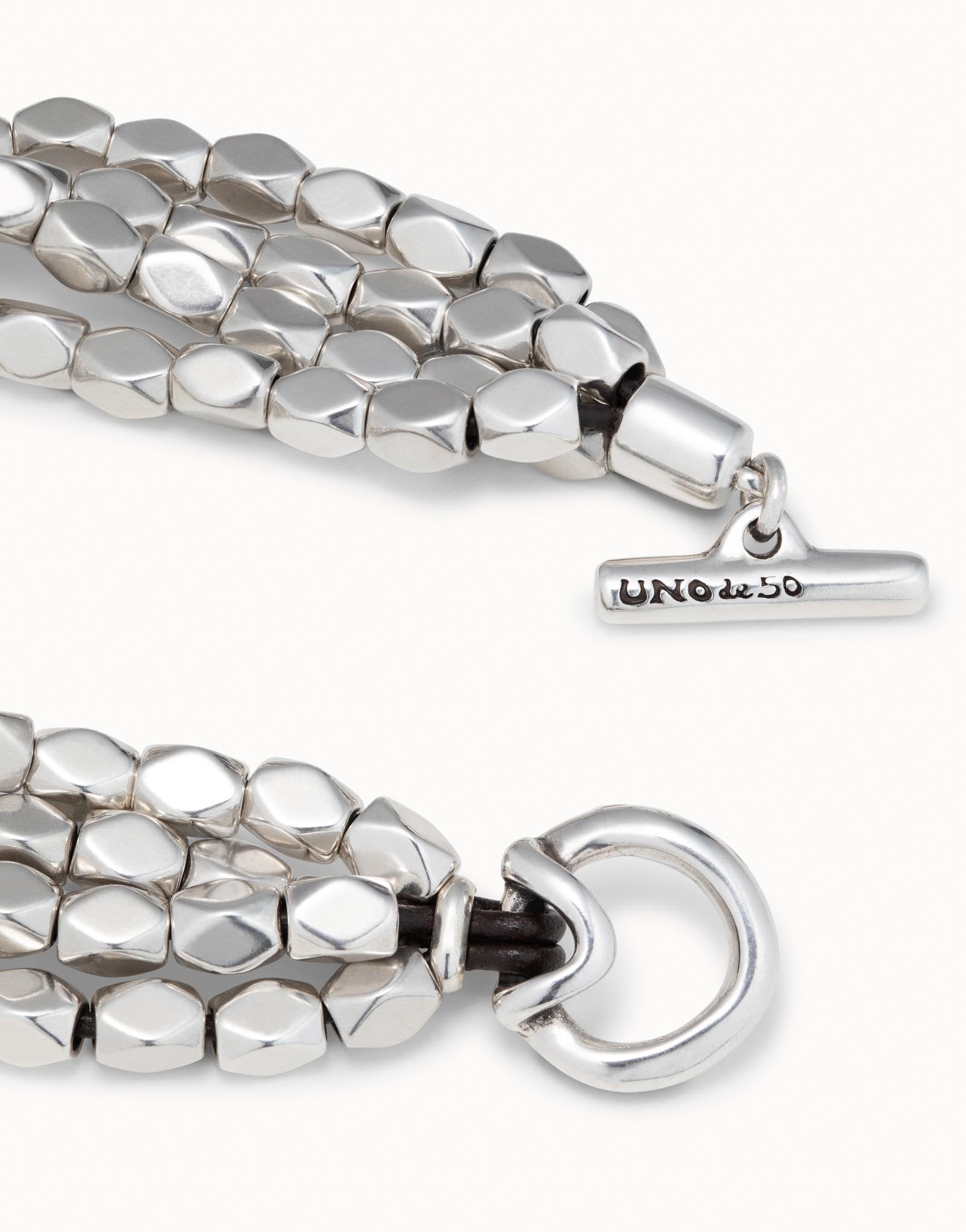 Multi strand beaded stretch bracelet