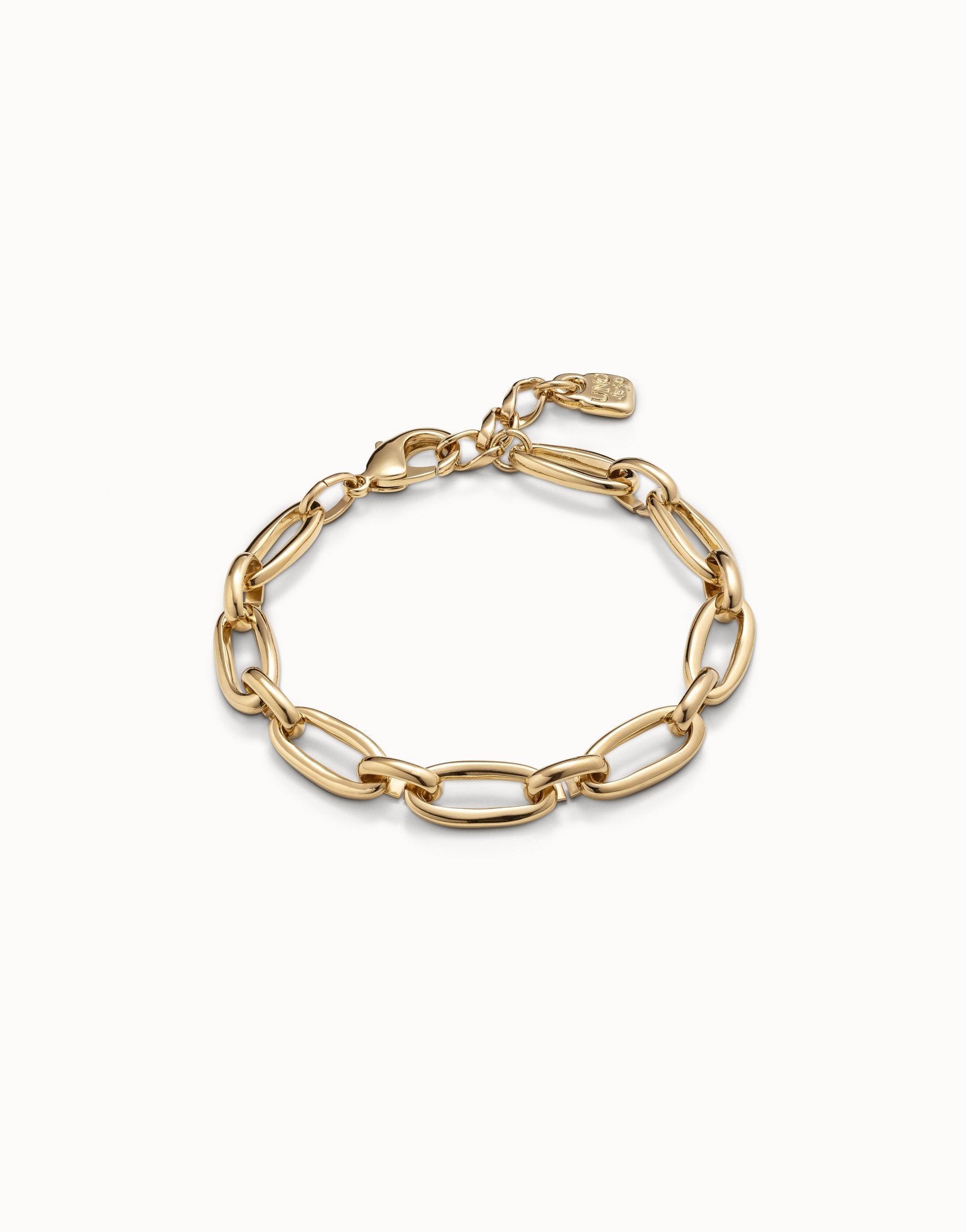 Oval link chain bracelet