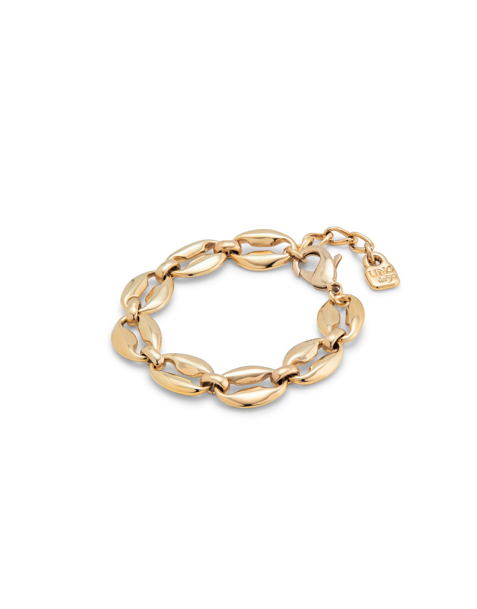 Small oval link chain bracelet