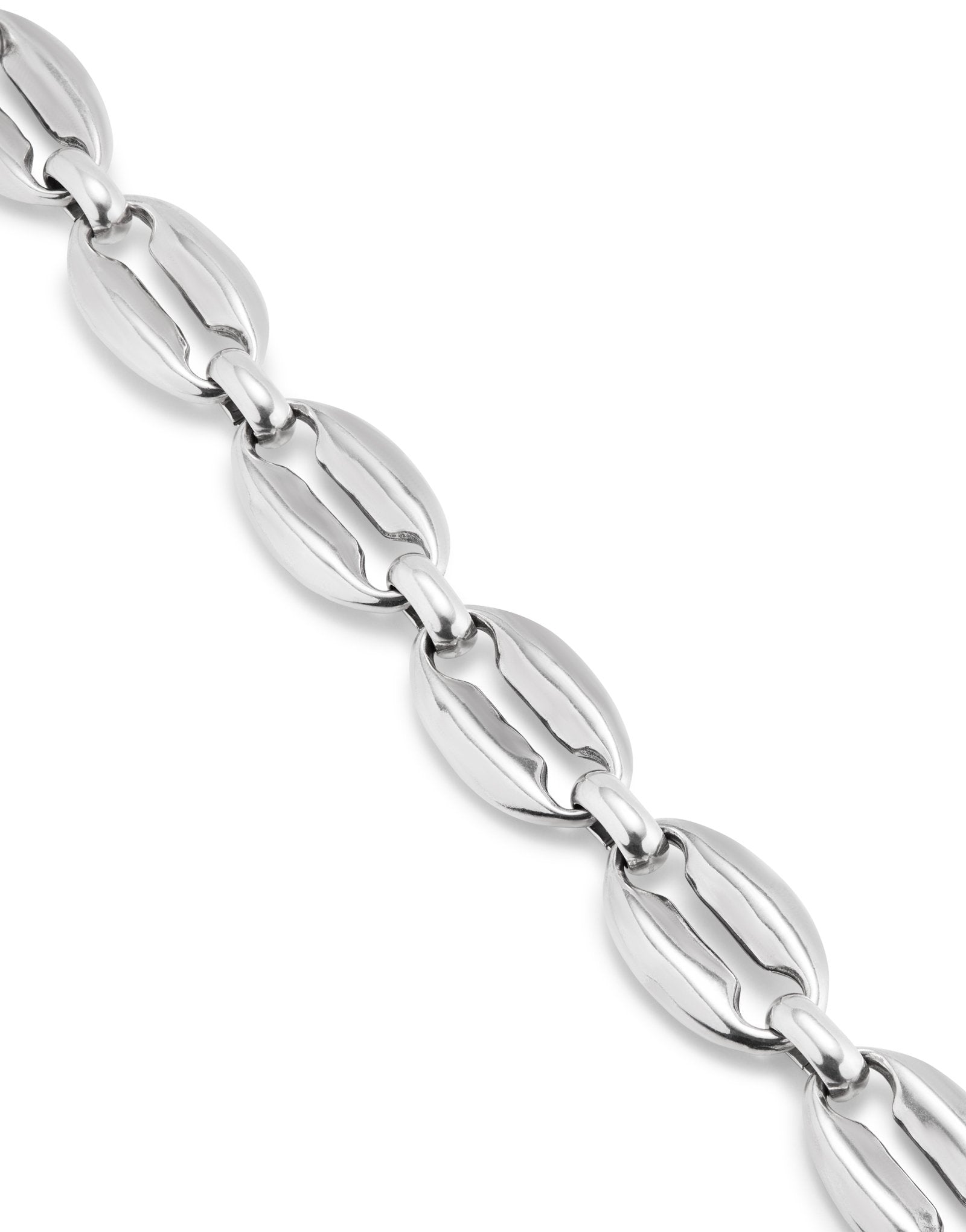 Small oval link chain bracelet