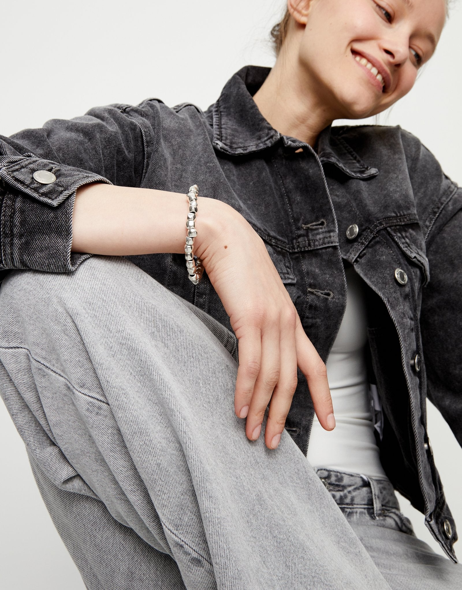 Stretch beaded bracelet