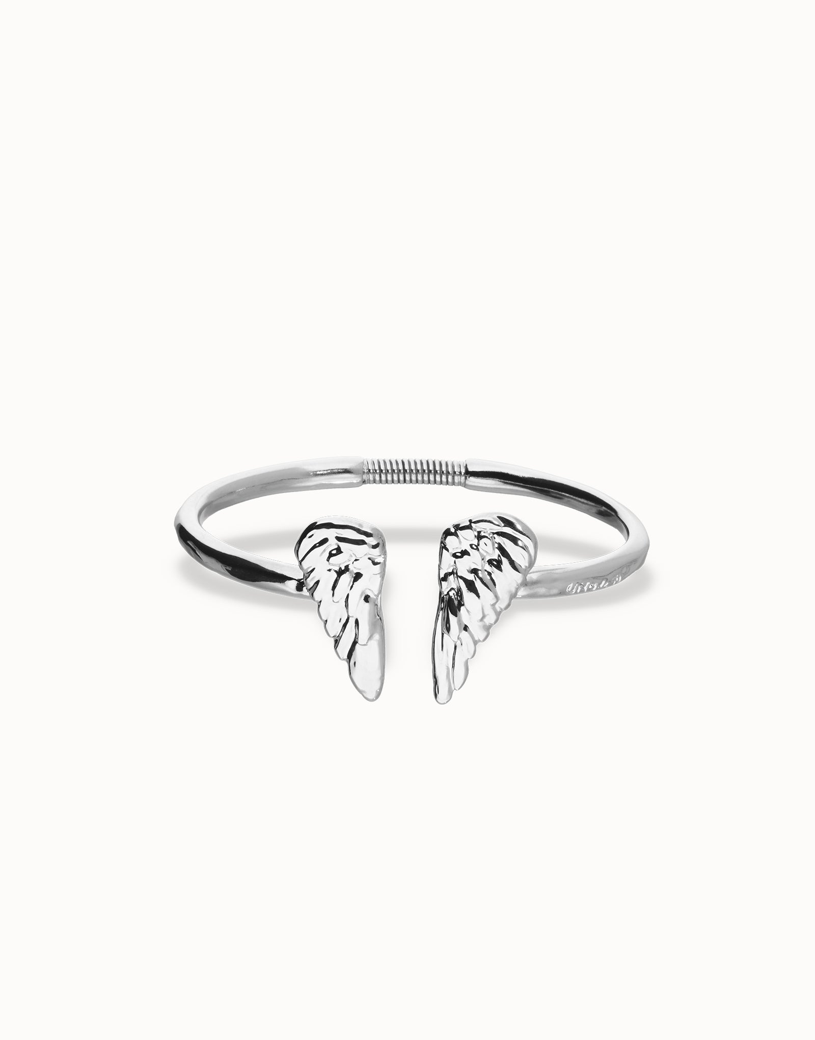 Cuff bracelet with wing detail