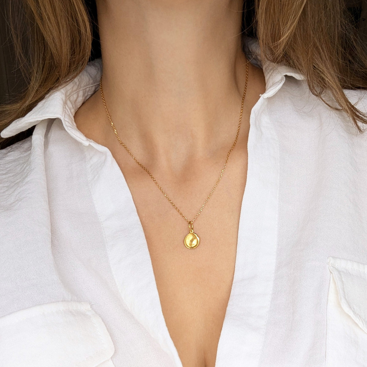 Custom Made Fingerprint Pendant Necklace