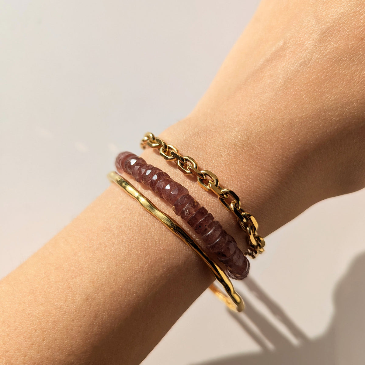 Limited Edition Chocolate Quartz Bracelet