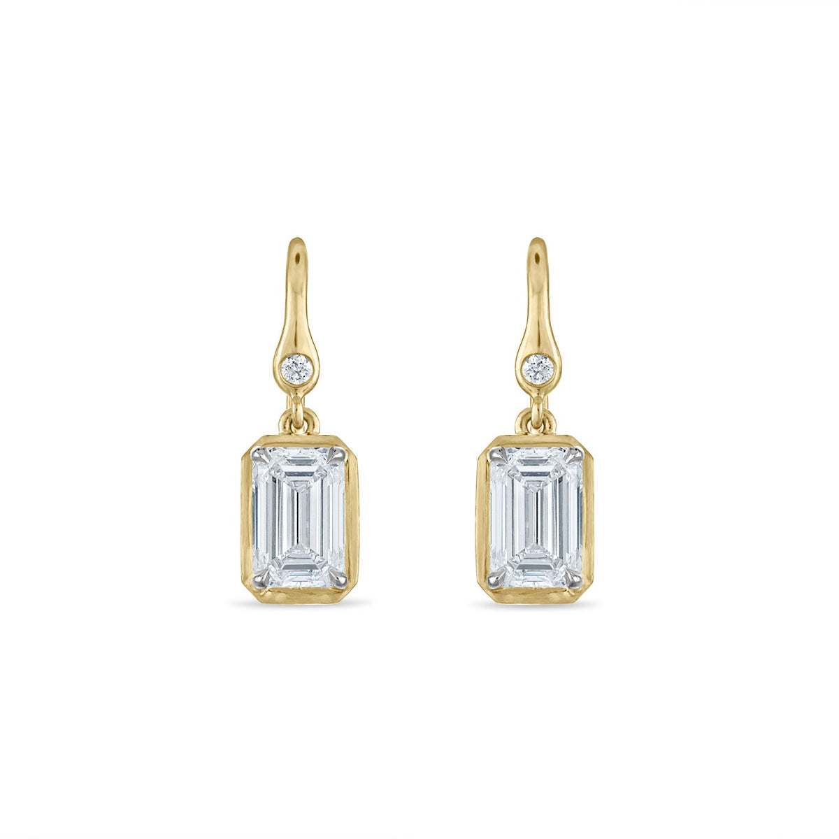 Palazzo 2 Carat Gold Earrings