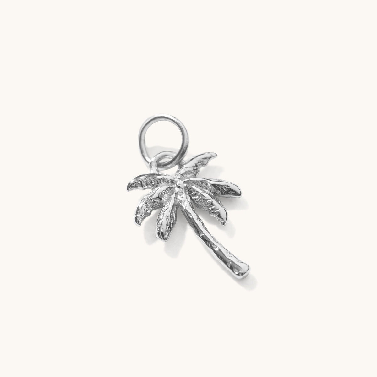Palm Tree Pendant Silver