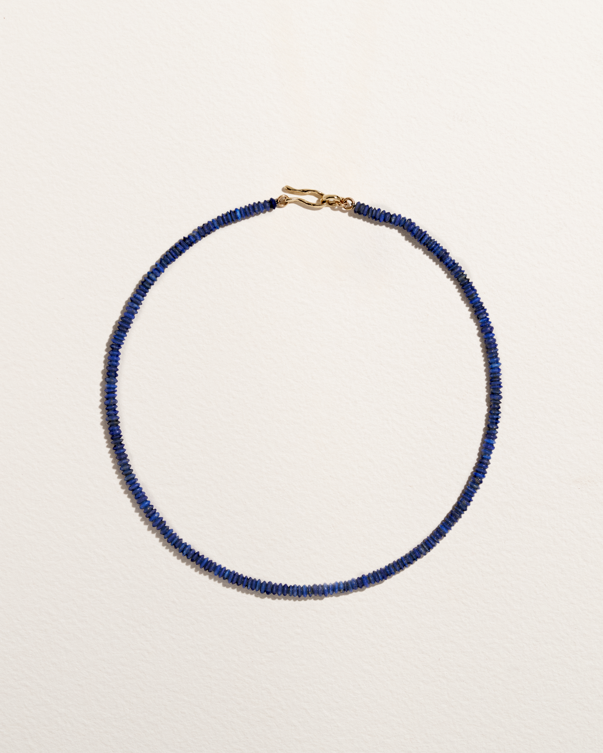Lapis Rondelle Chain