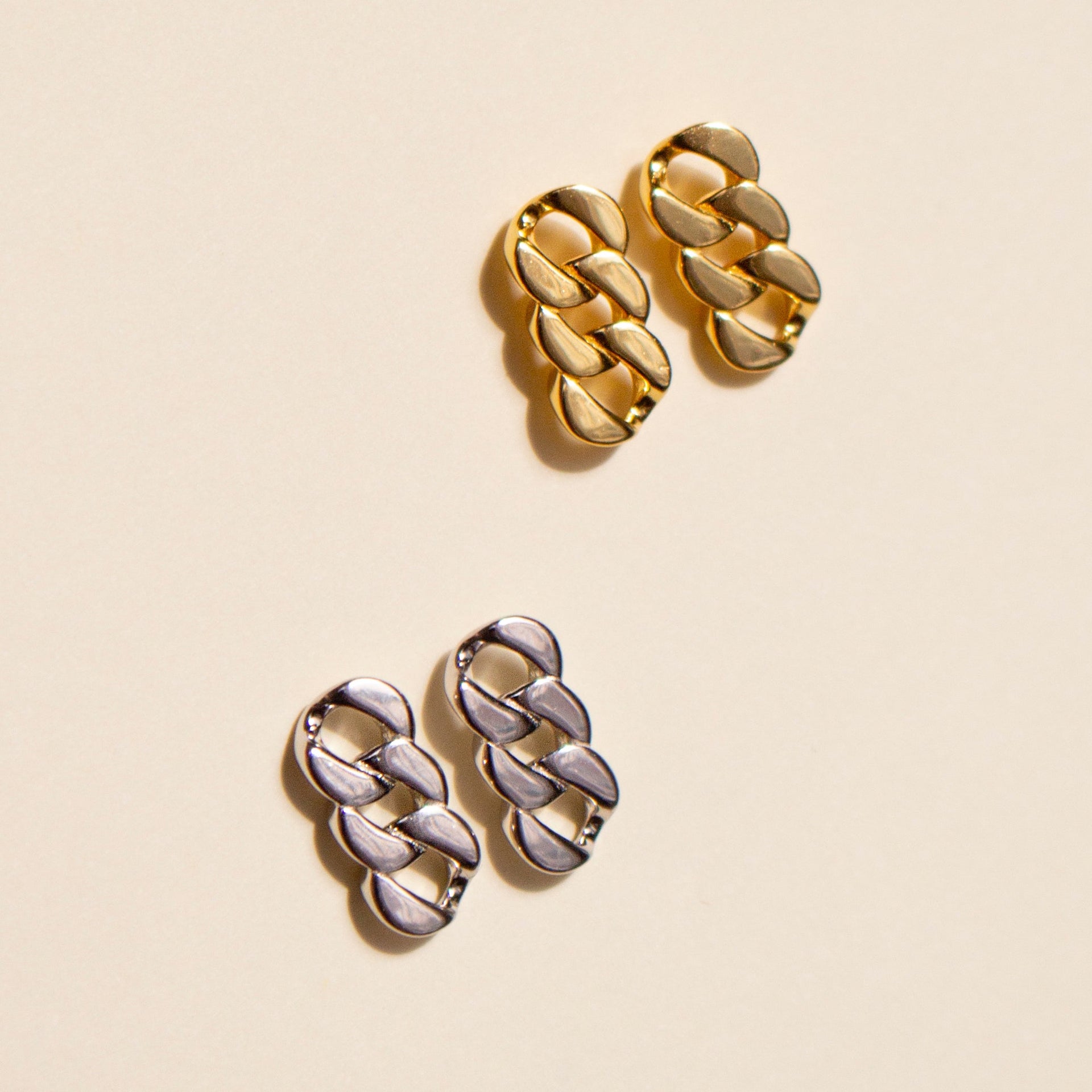 Parker Studs Silver