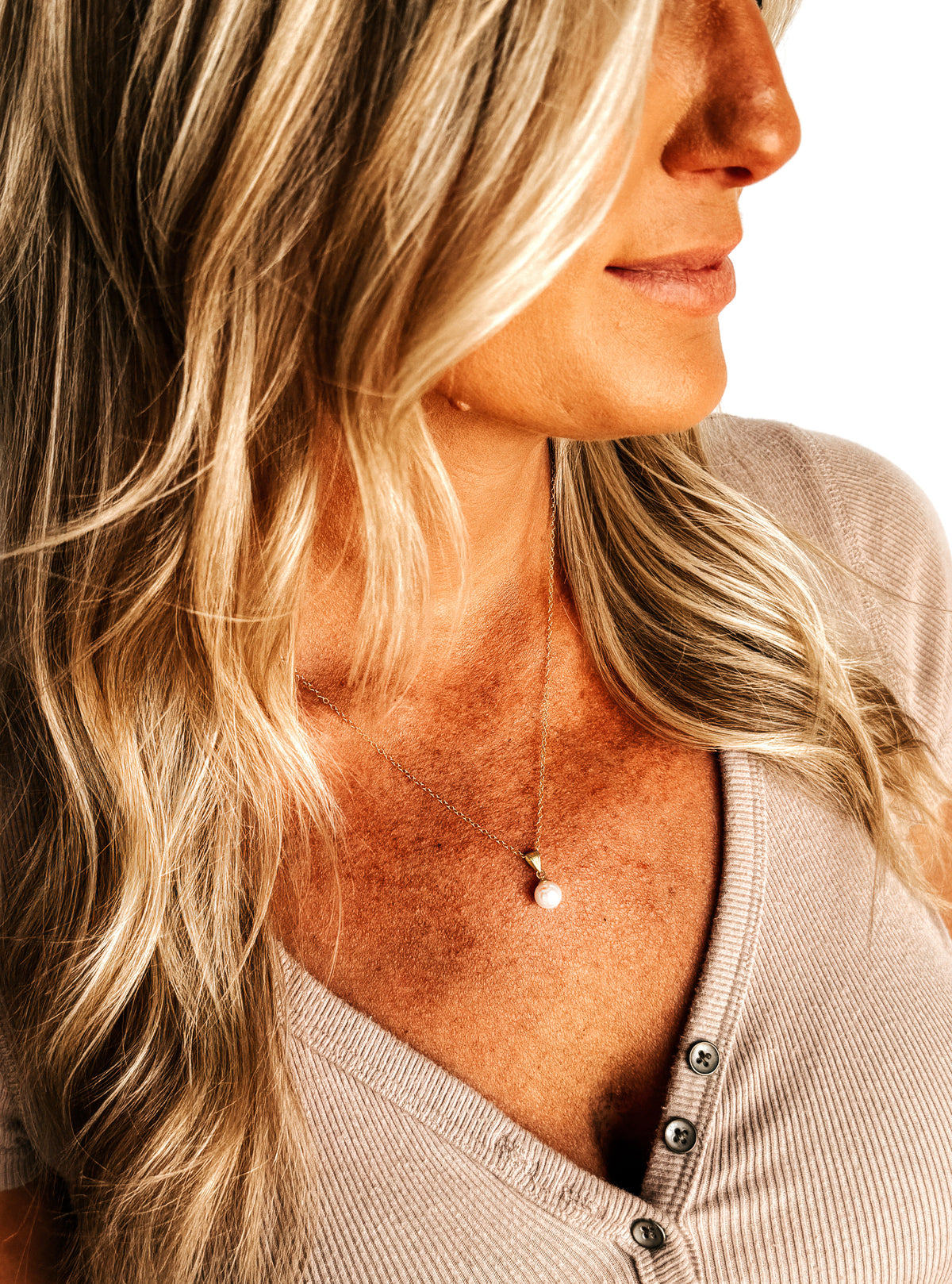 Pearl Drop Necklace
