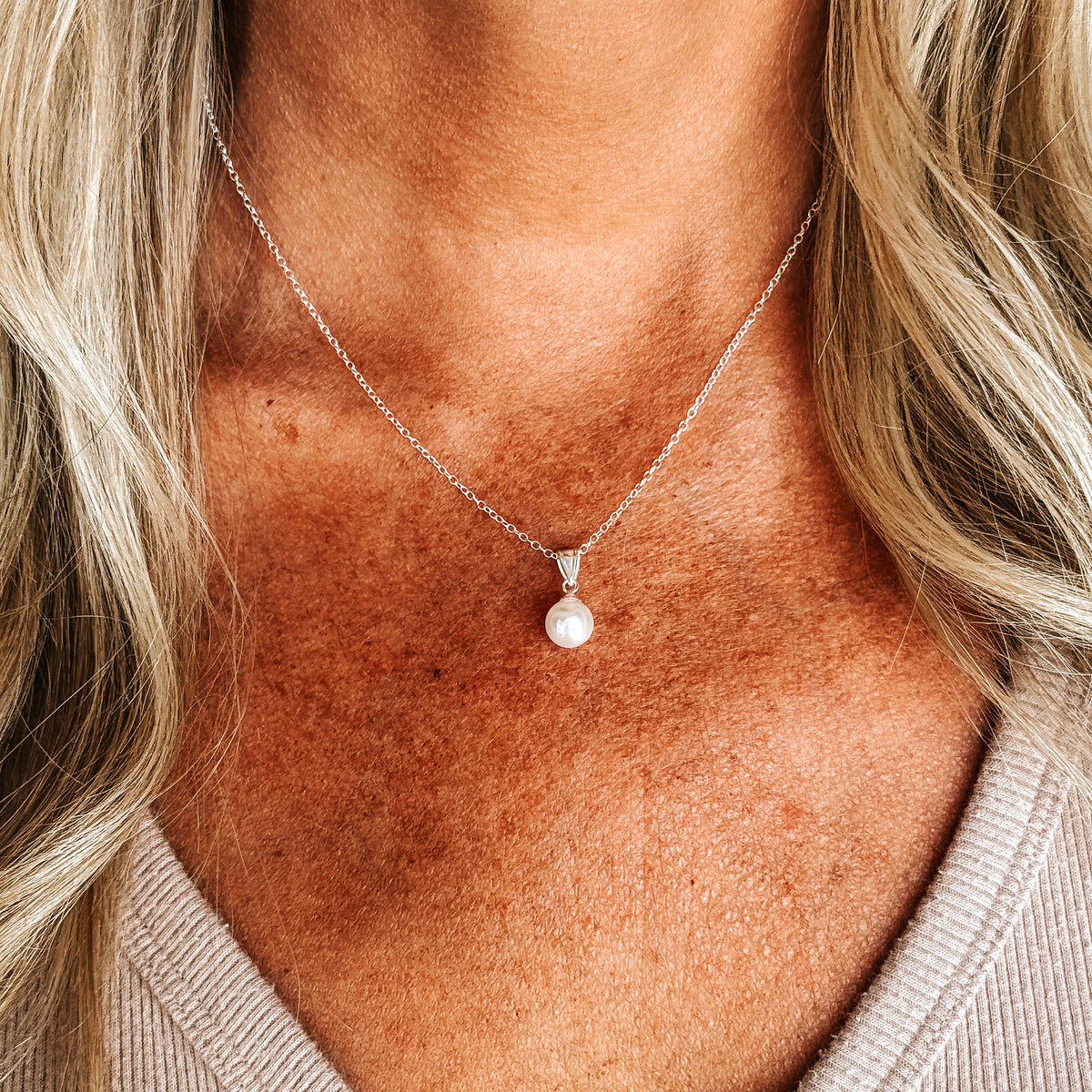 Pearl Drop Necklace