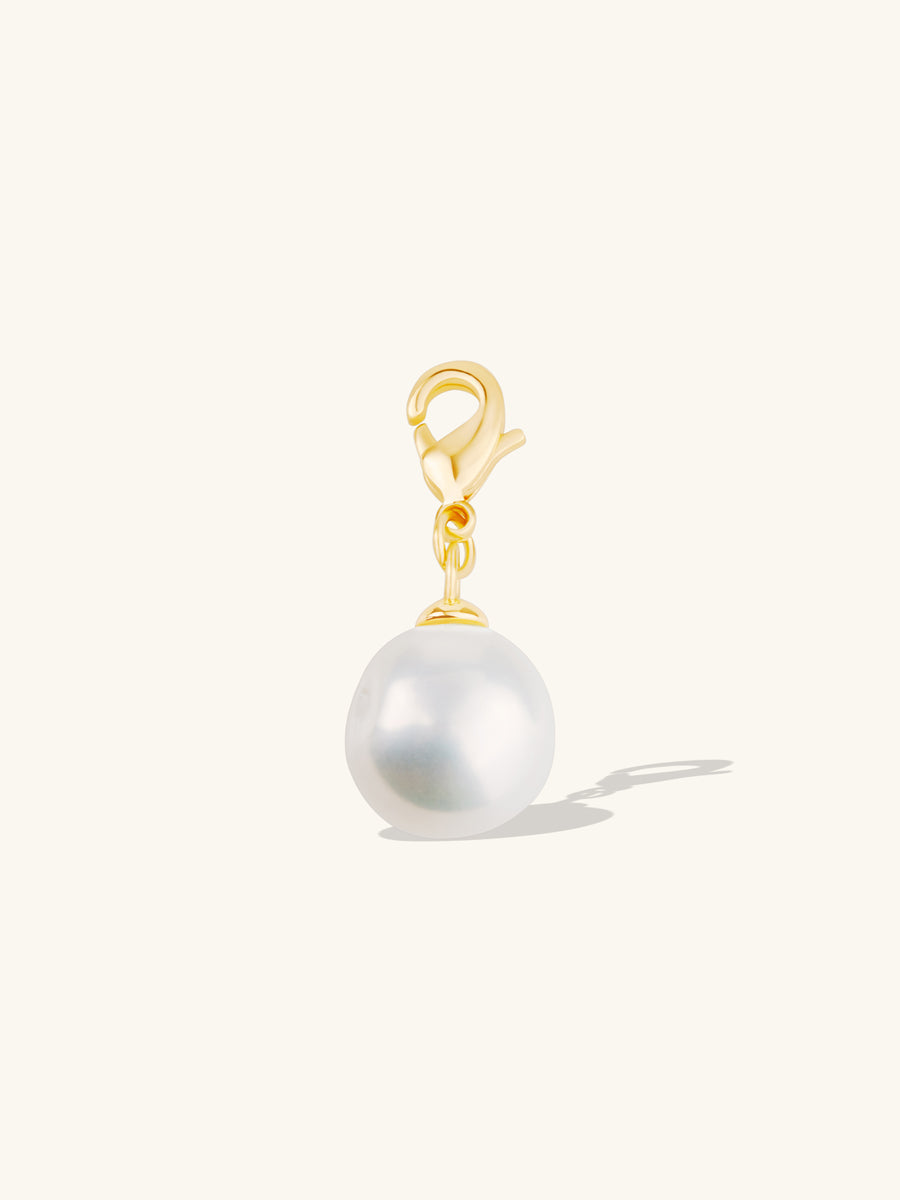 Pearl Gold Charm