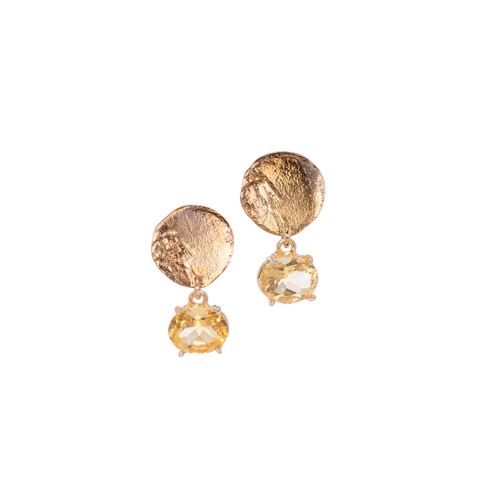 Golden MOON Earrings