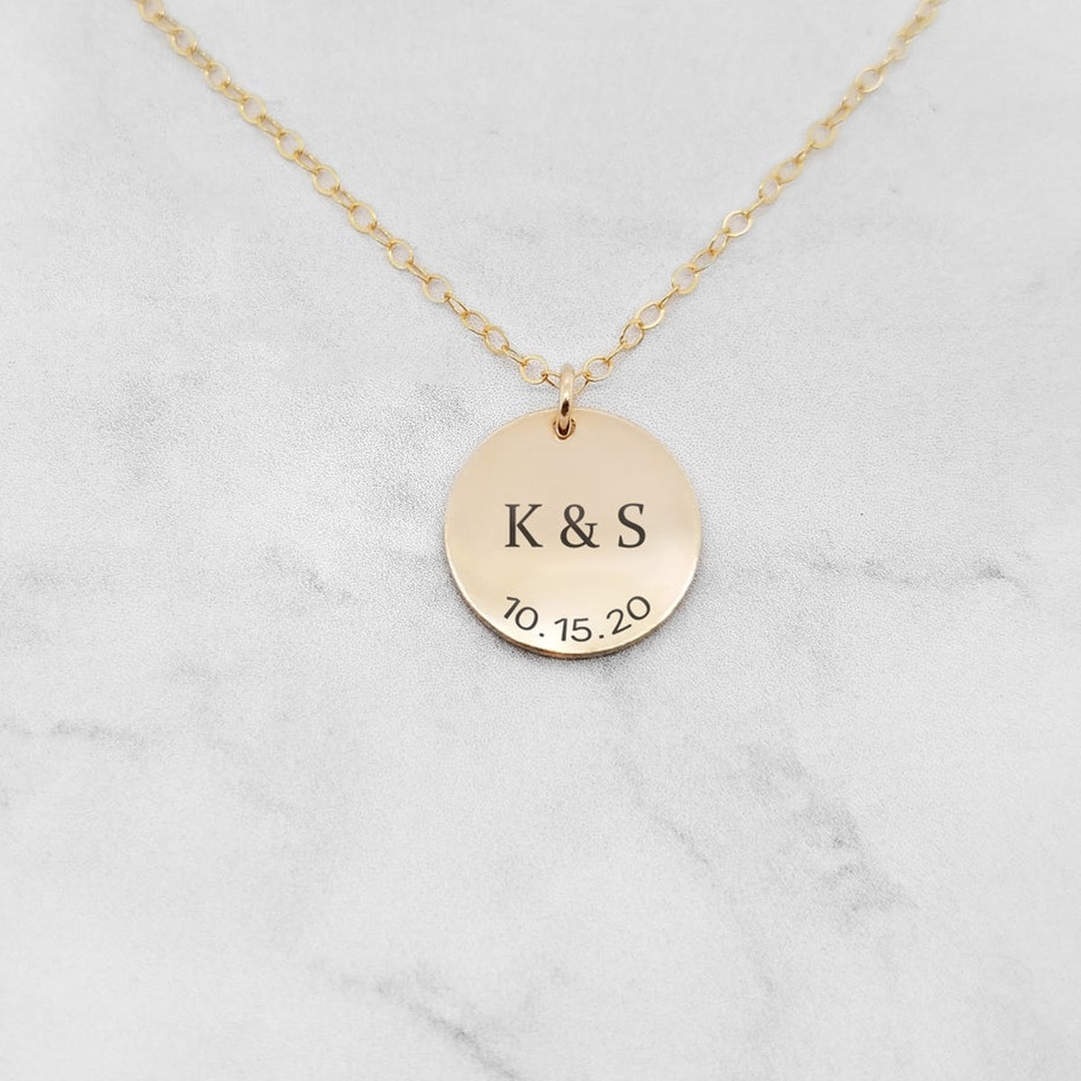 Personalized Anniversary Necklace - Anniversary Gift For Her