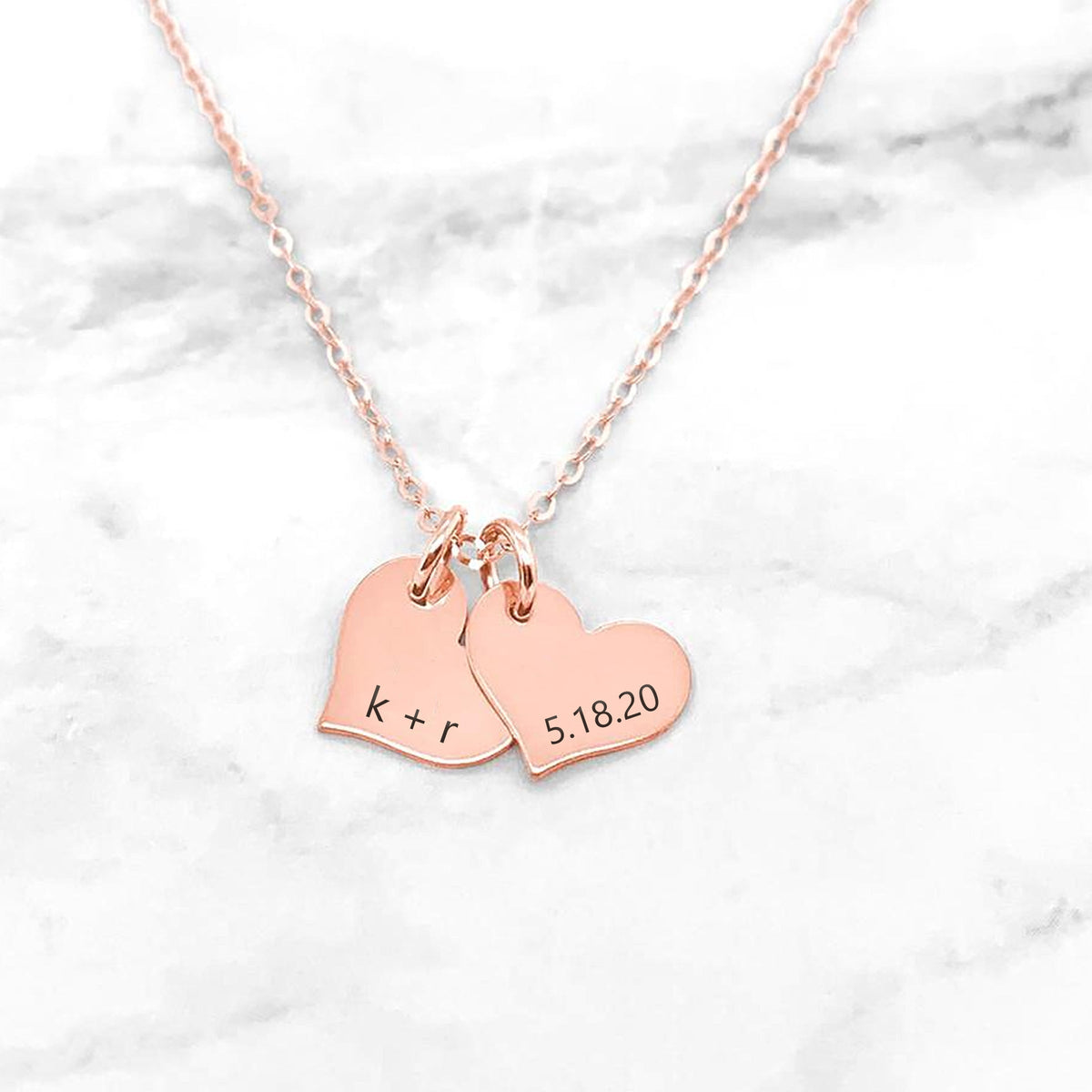 Personalized Heart Necklace
