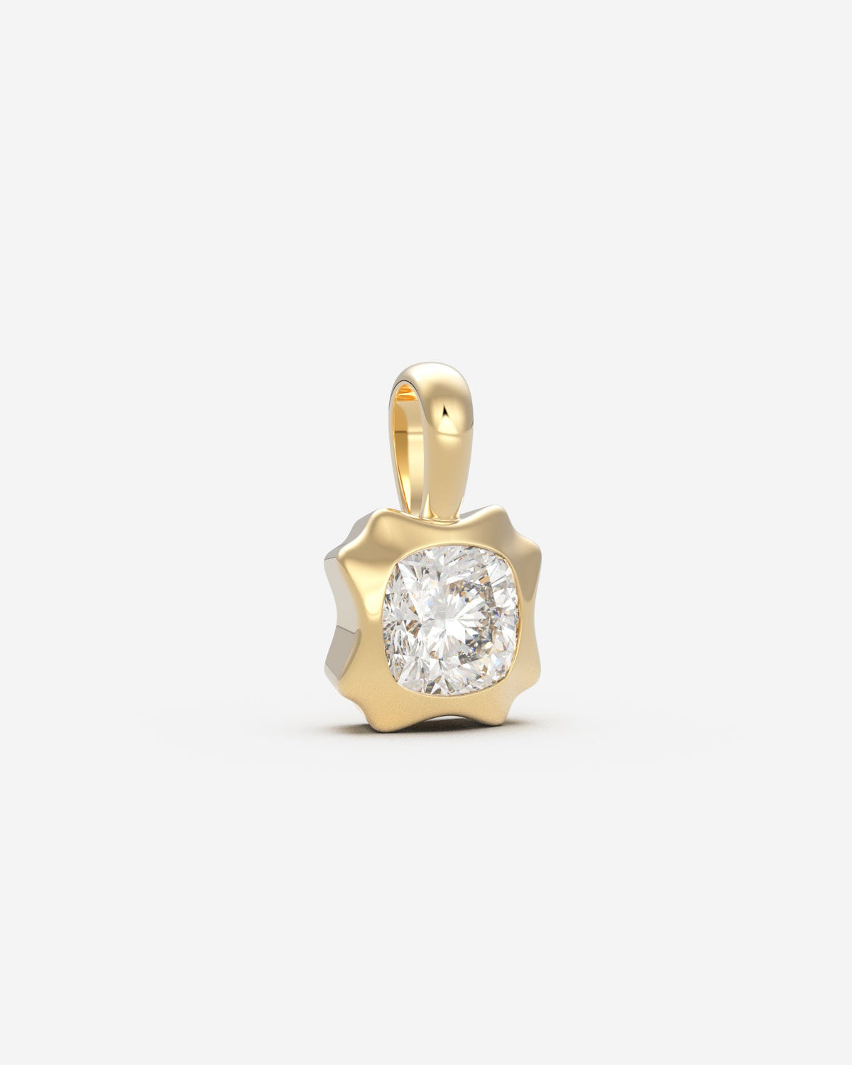 The Portrait Diamond Pendant — Cushion