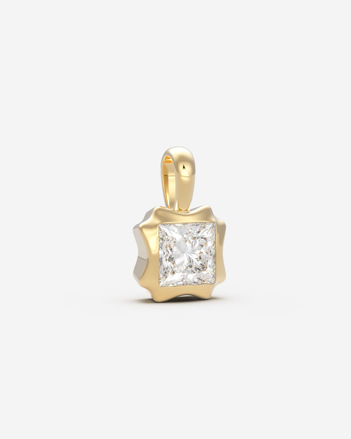 The Portrait Diamond Pendant — Princess