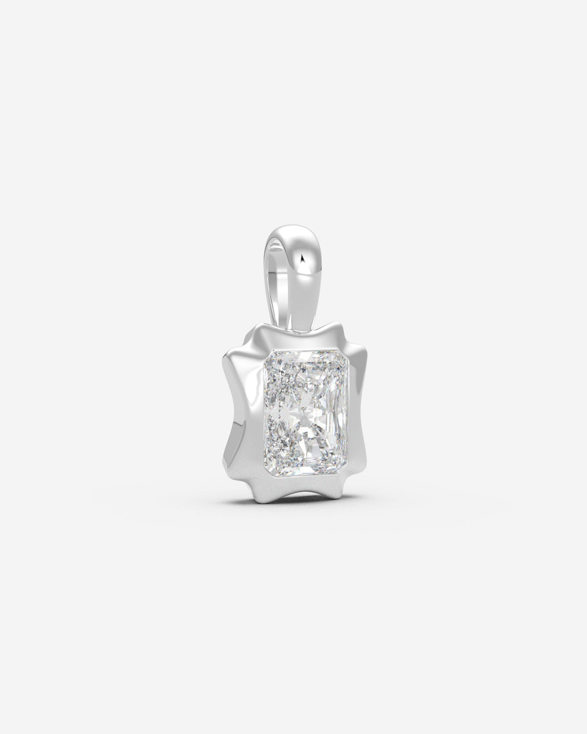 The Portrait Diamond Pendant — Radiant