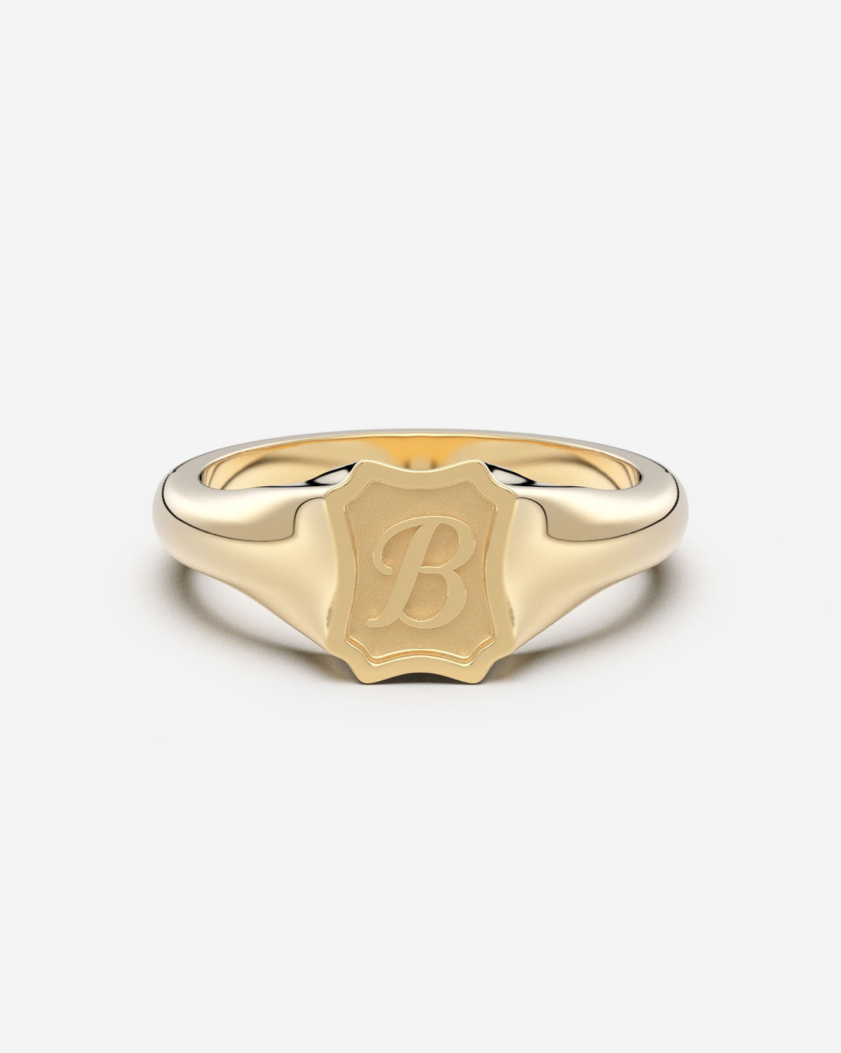 The Small Portrait Initial Signet