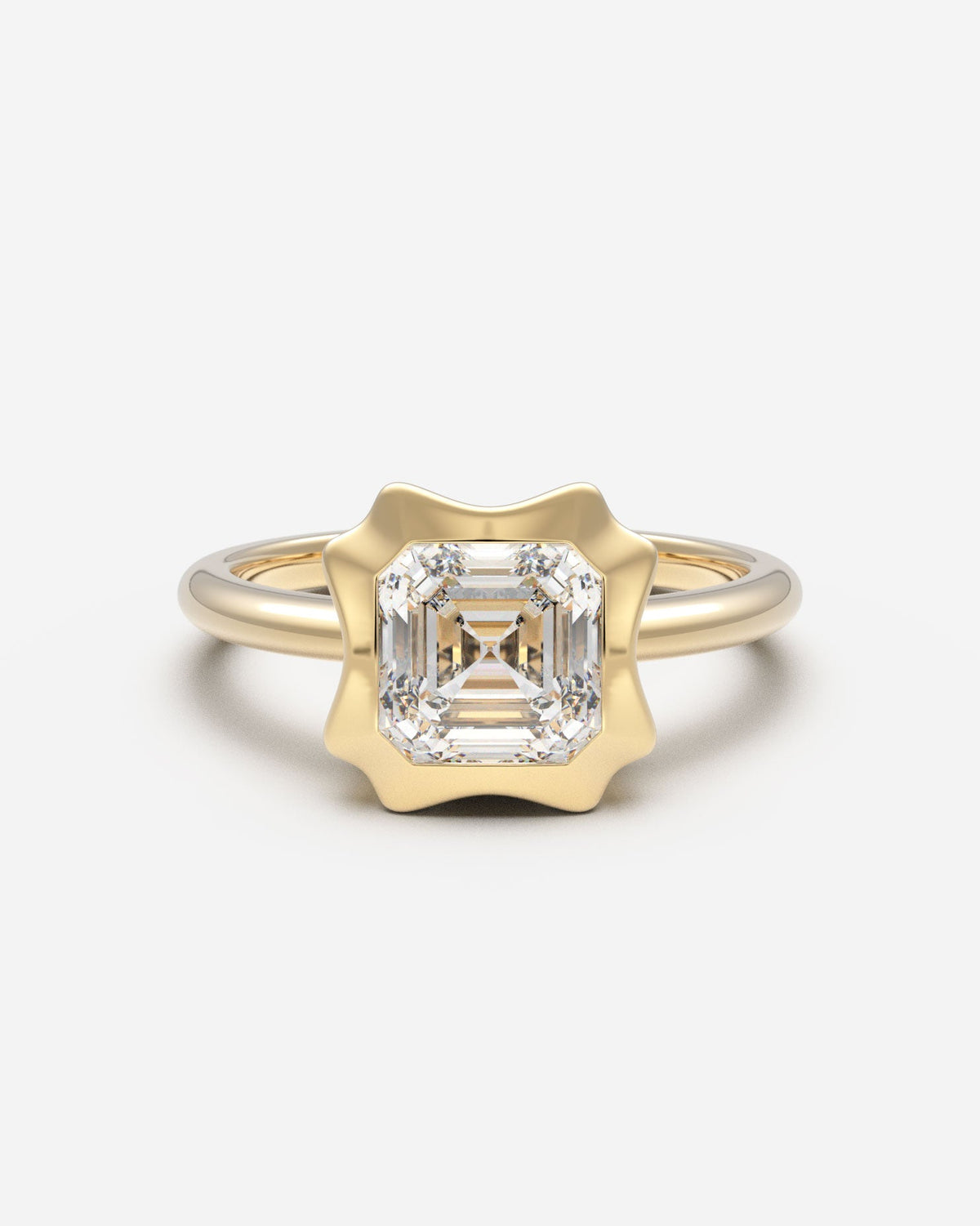 The Portrait Solitaire — Asscher