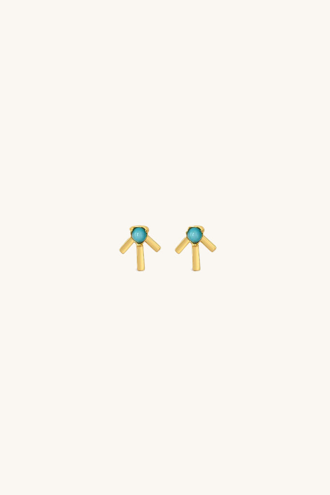 Prairie Star Earrings - Turquoise