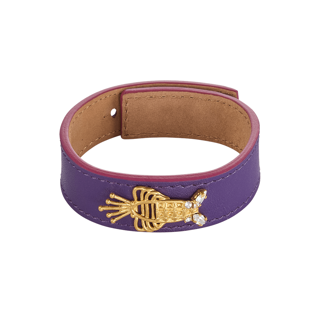 Lobster Leather Bracelet
