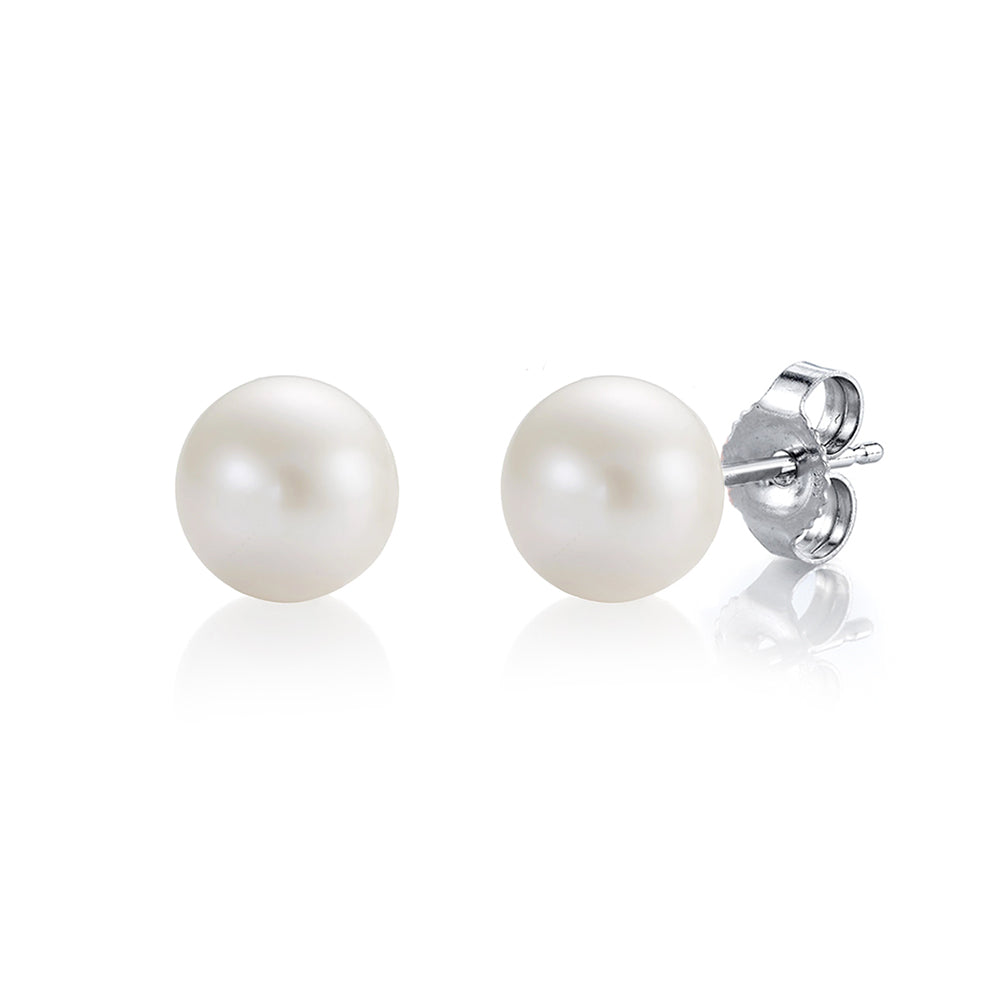 Pearl Stud Earrings