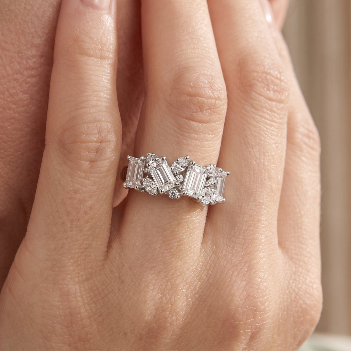 Raquelle Radiant Couture Cluster Ring