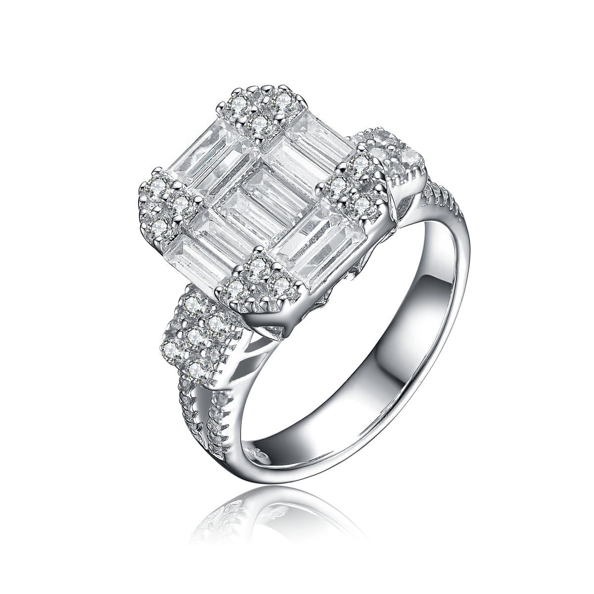 Jacqueline Emerald-Cut Solitaire Ring
