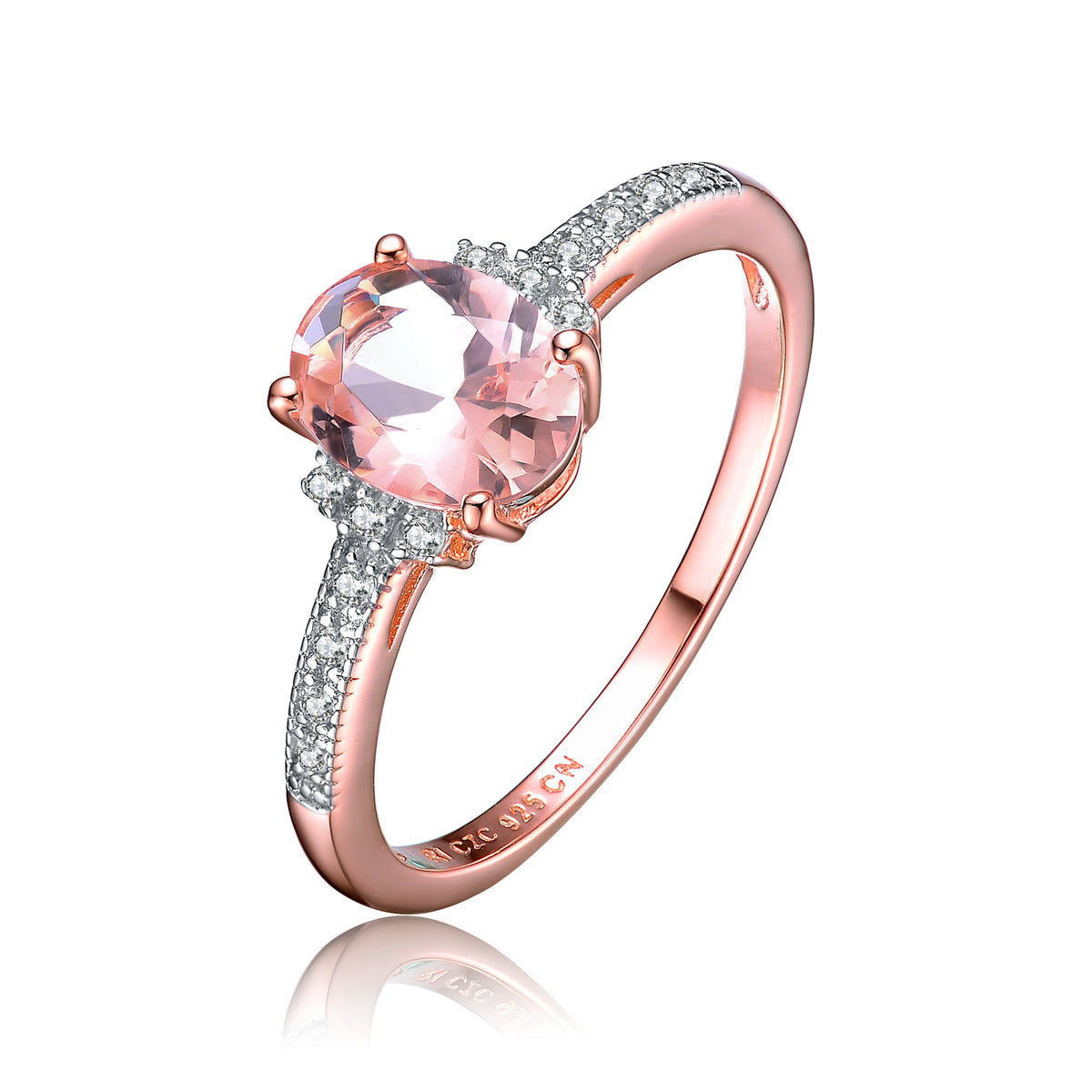 Sabine Champagne Gem Ring