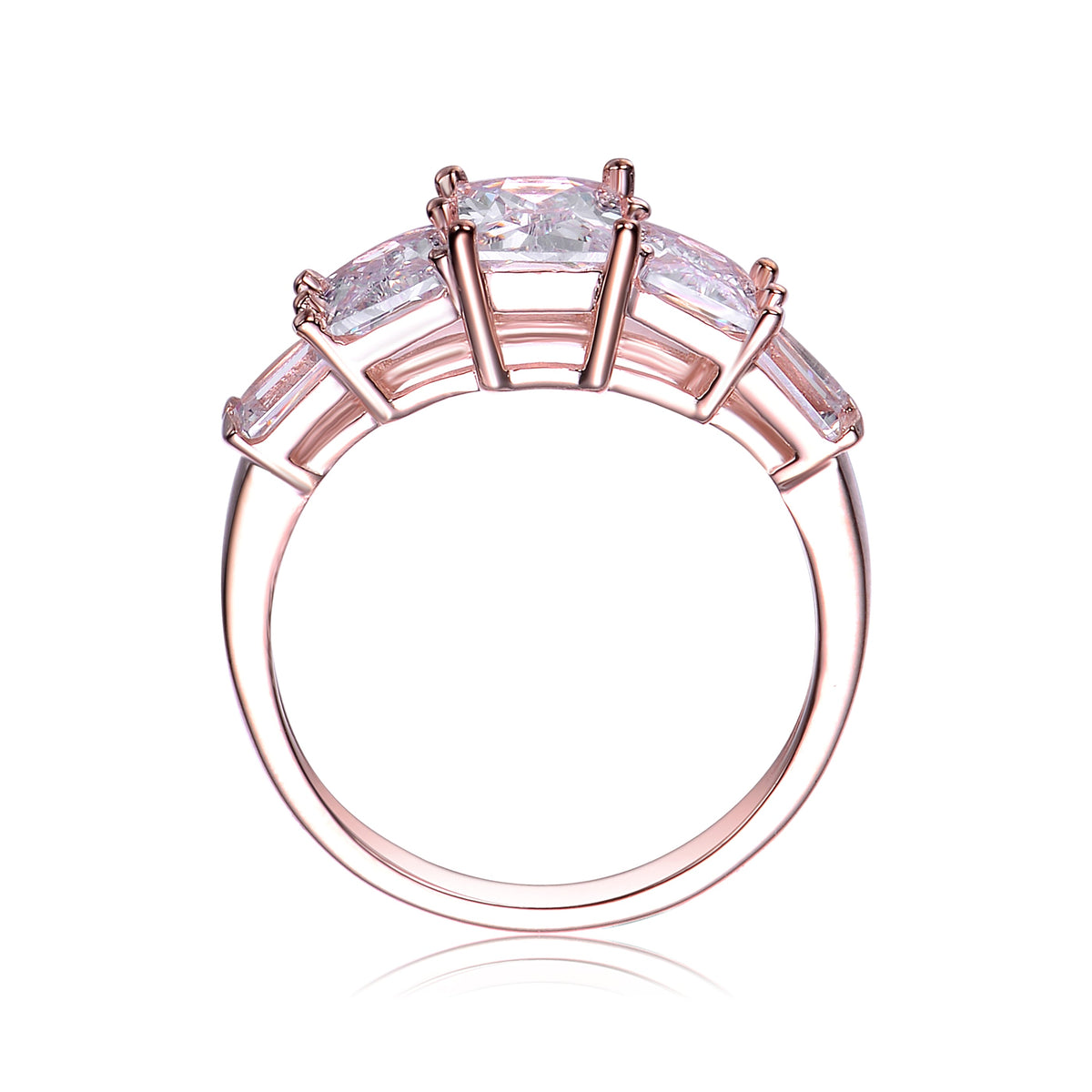 Marguerite Retro Engagement Ring