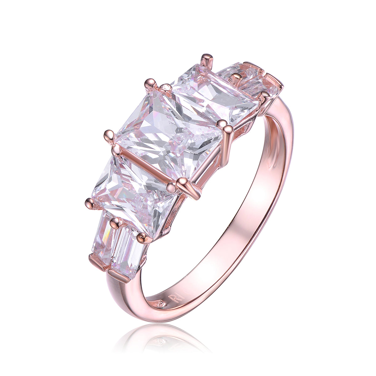 Marguerite Retro Engagement Ring