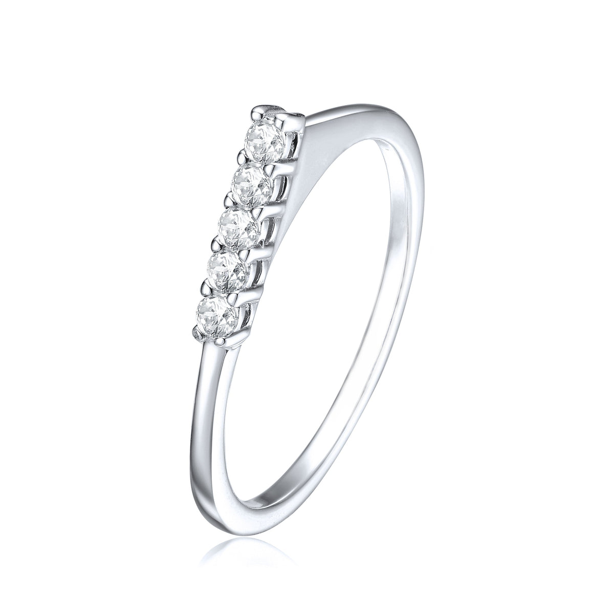 Camille Waterfall Couture Stacking Ring